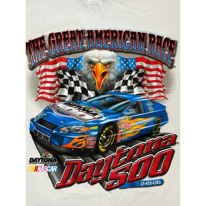 (2006) Daytona 500 'The Great American Race' Bald Eagle T-Shirt