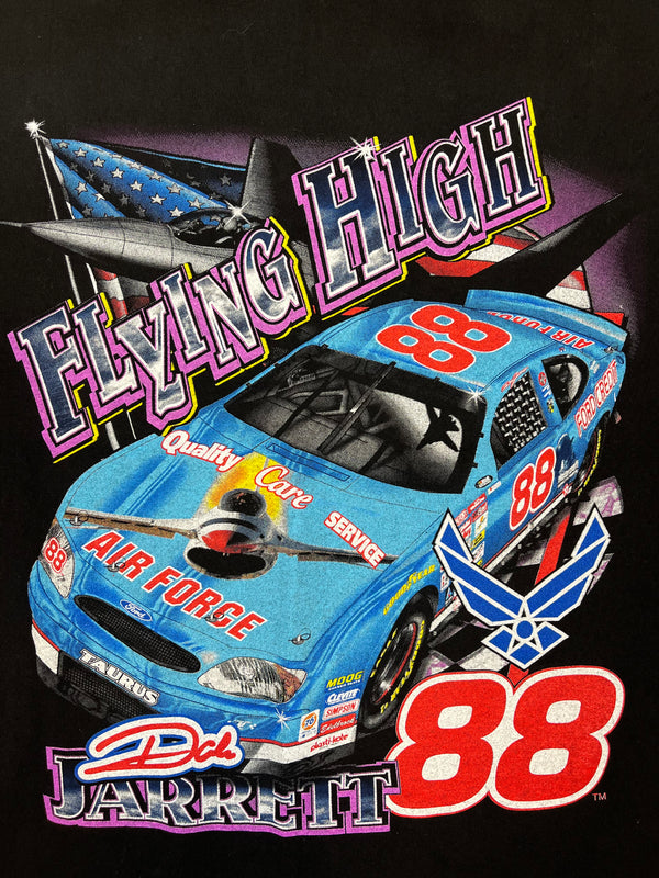 (90s) Nascar US Air Force Dale Jarrett Racing T-Shirt