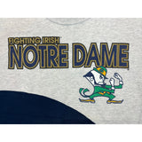 (90s) Notre Dame Fighting Irish Split Color NCAA T-Shirt