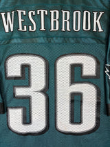 (00s) Brian Westbrook Philadelphia Eagles Midnight Green Jersey