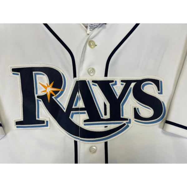 (00s) Pat Burrell Tampa Bay Rays Majestic MLB Jersey