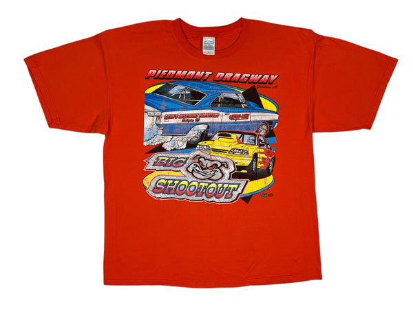 (90s) Drag Racing 'Big Shootout' Bulldog T-Shirt