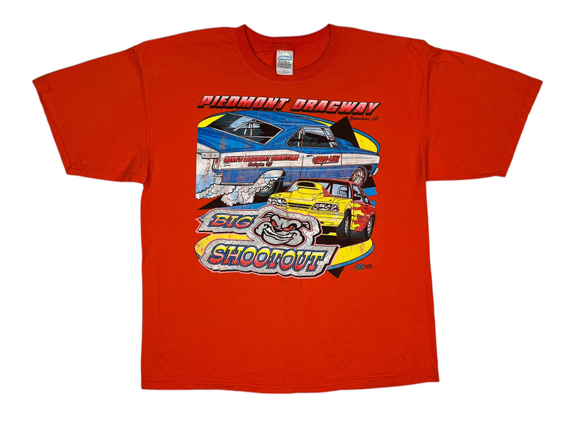 (90s) Drag Racing 'Big Shootout' Bulldog T-Shirt