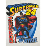 (1999) Superman Jeff Gordon Nascar Racing 'Man of Steel' T-Shirt