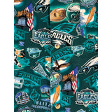 (00s) Philadelphia Eagles NFL Football Hawaiin Shirt