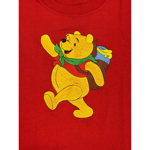 (90s) Winnie the Pooh 'Backpack of Honey' Embroidered T-Shirt