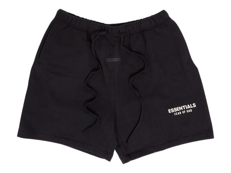 SP10289 Fear of God Essentials Classic Sweatshort Jet Black