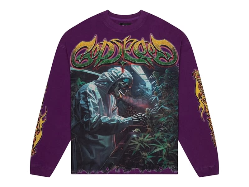 SP14925 Godspeed Indoor VVS LS T-shirt Purple