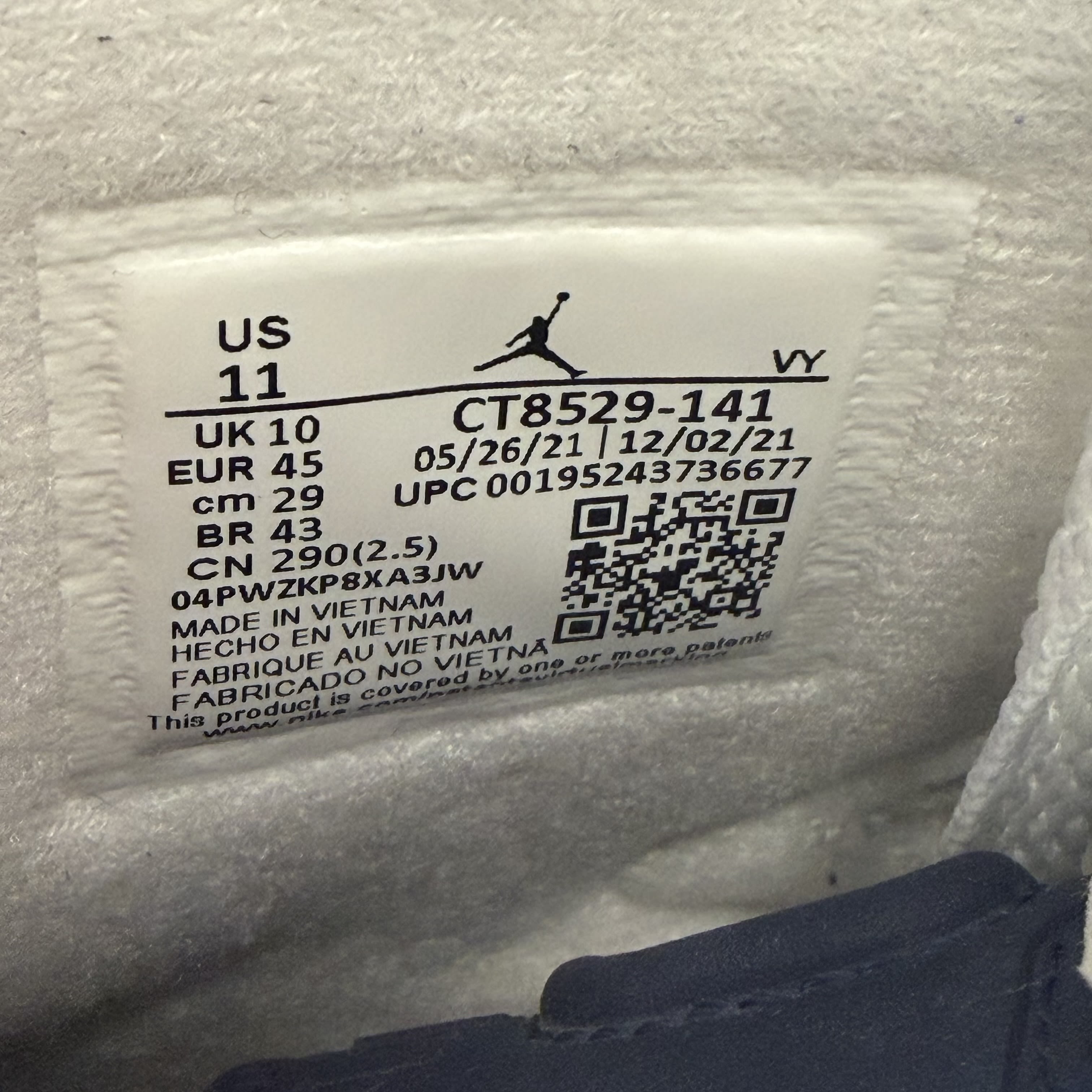 SP8881 Jordan 6 Retro Midnight Navy (2022)