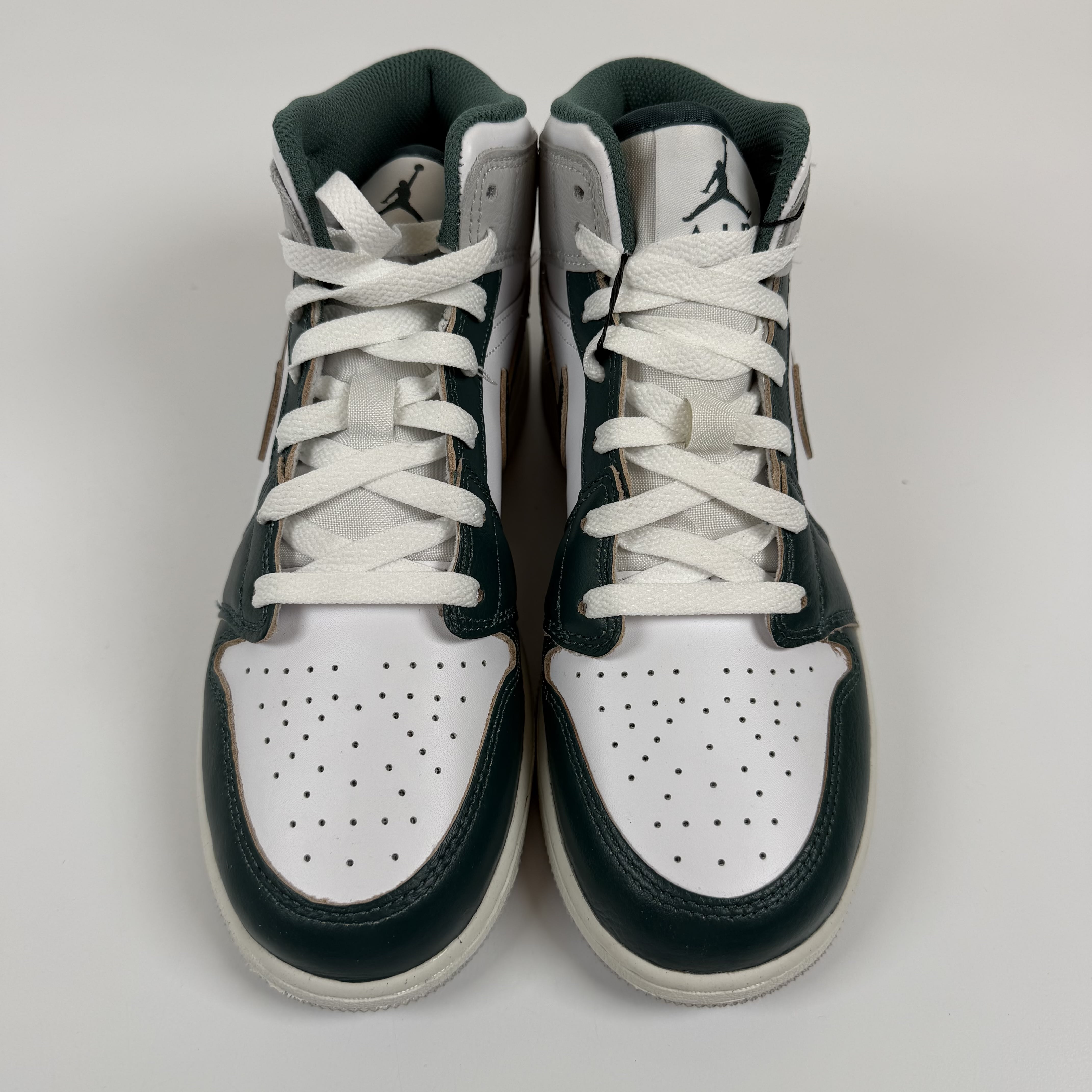 695628 Jordan 1 Mid SE Oxidized Green (GS)