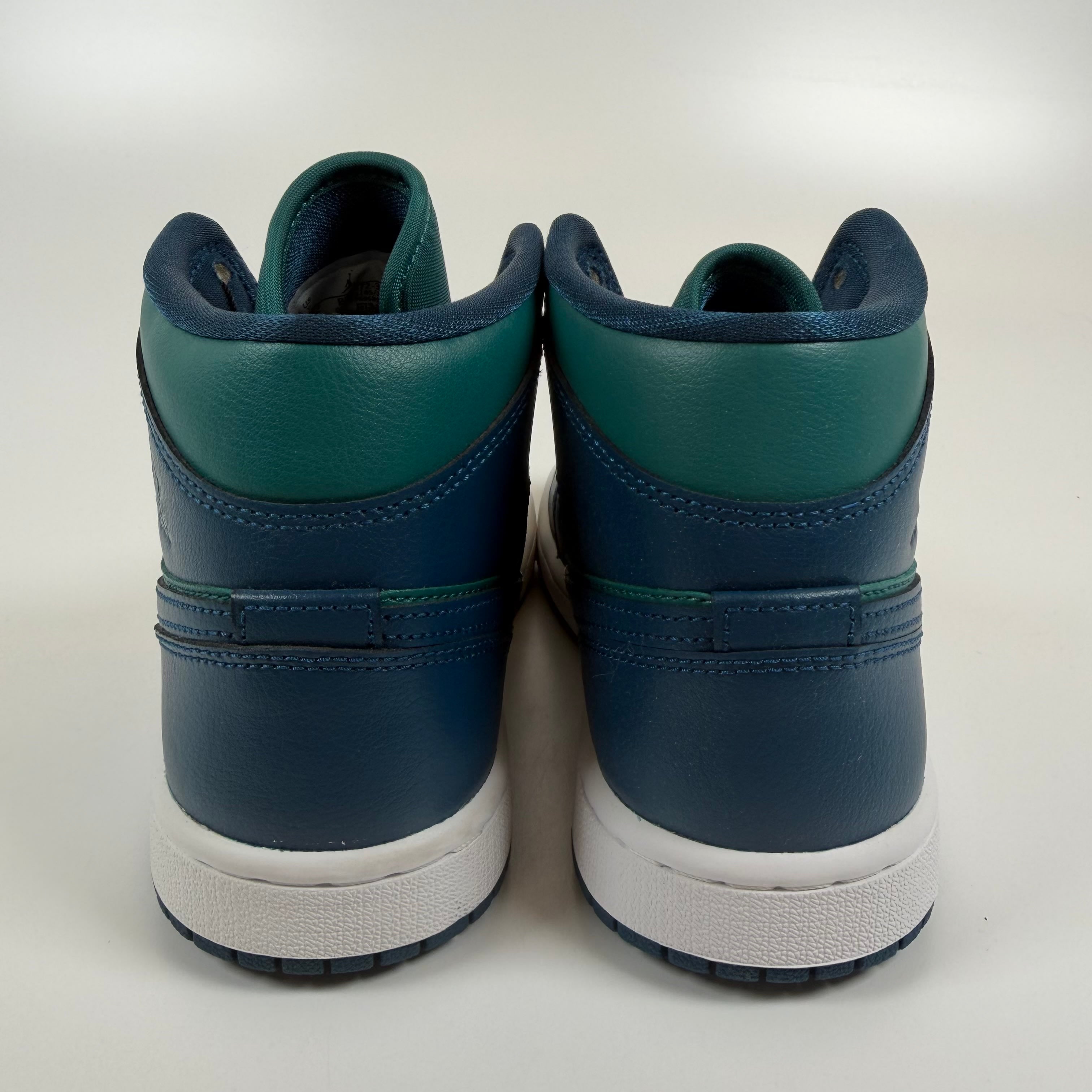 269300 Jordan 1 Mid Teal French Blue (Women's)