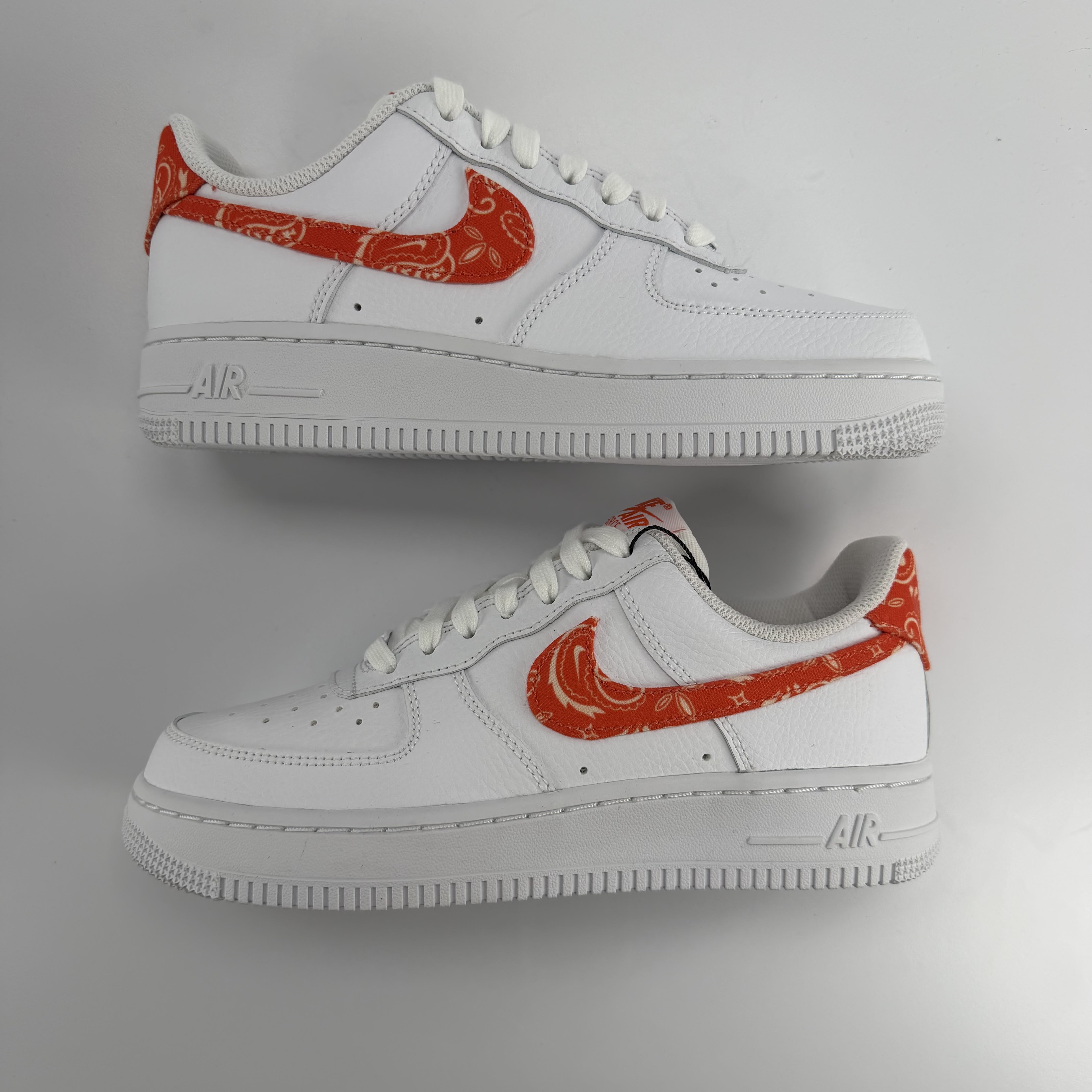 340631 Nike Air Force 1 Low Orange Paisley (Women's)