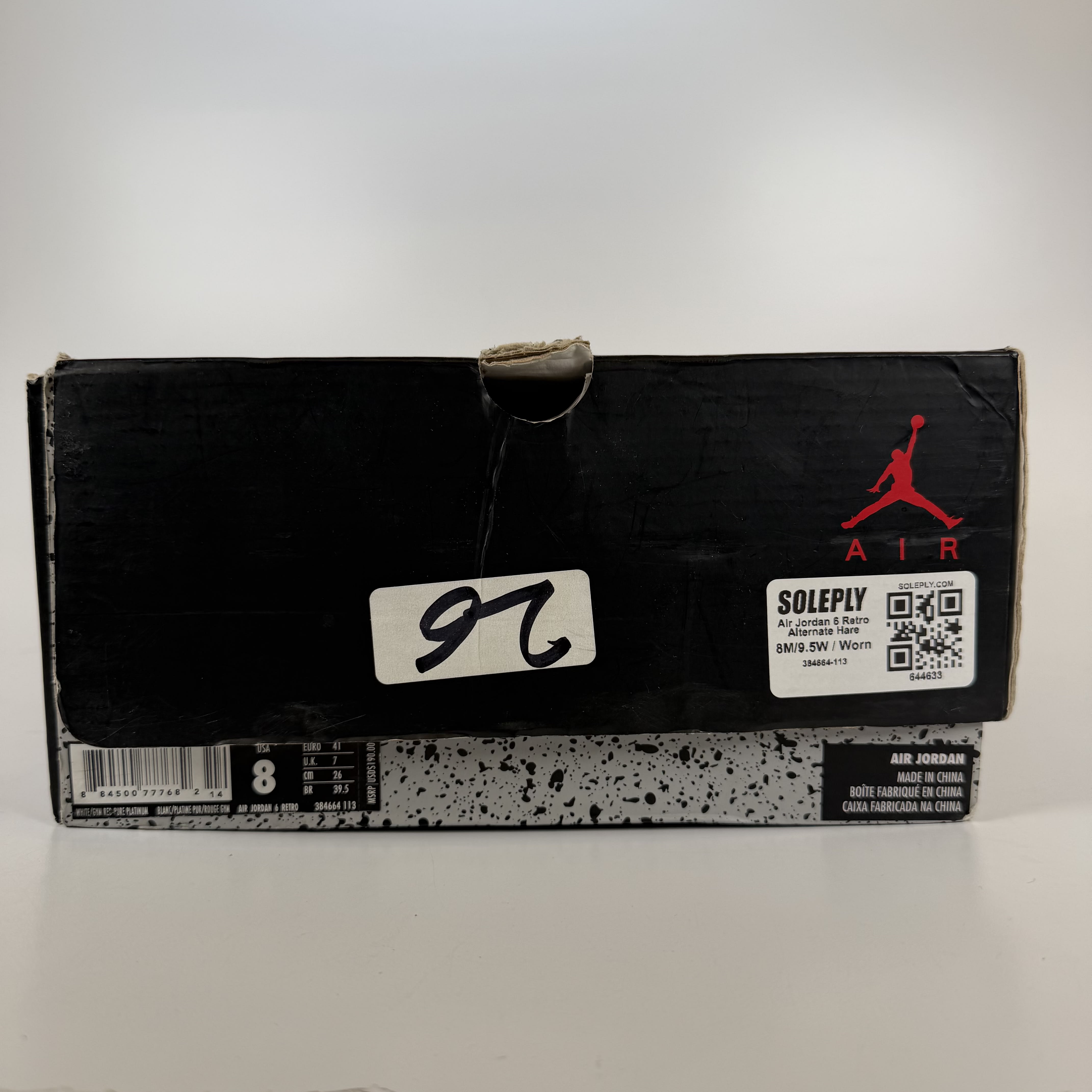 644633 Air Jordan 6 Retro Alternate Hare
