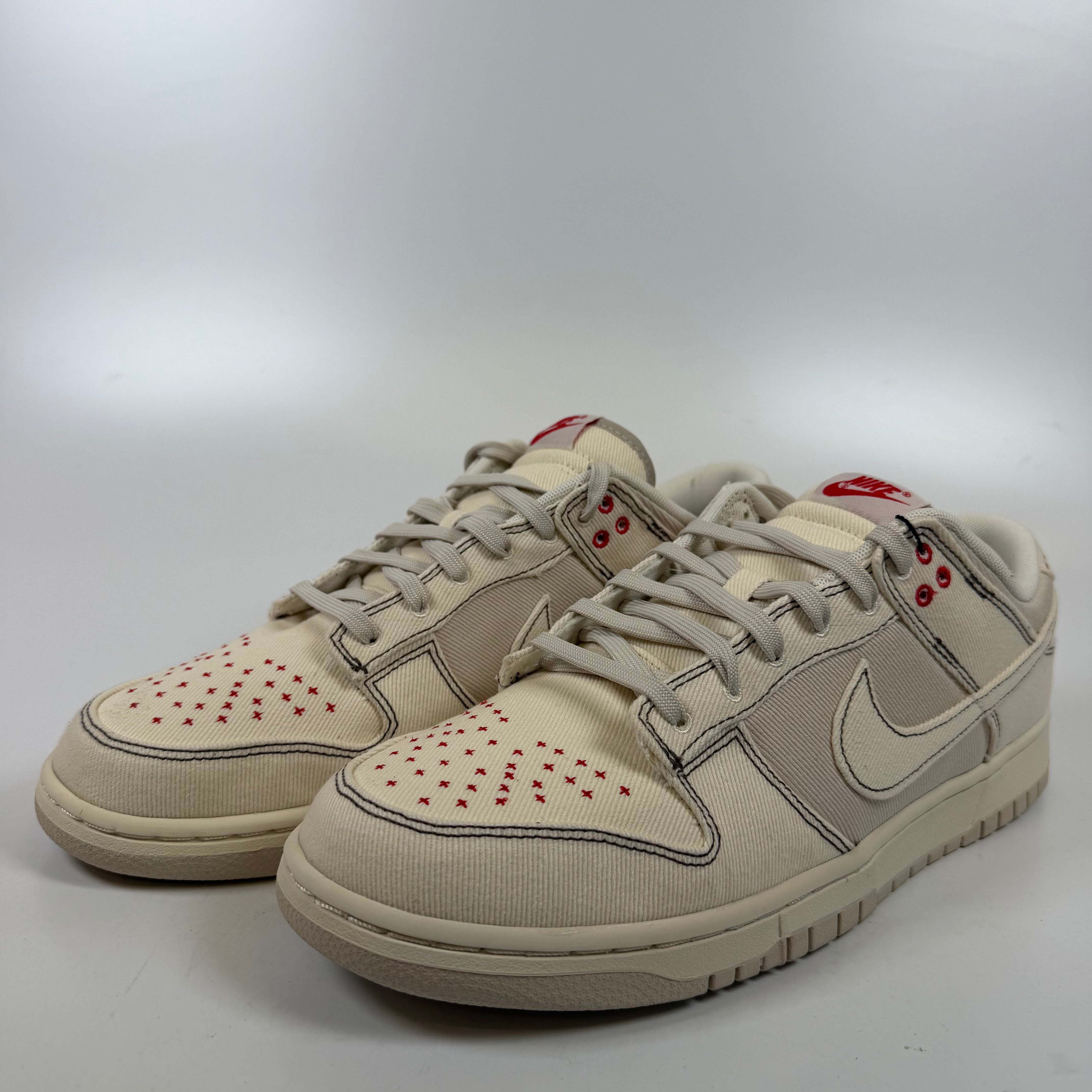 SP12059 Nike Dunk Low Light Orewood Brown Sashiko