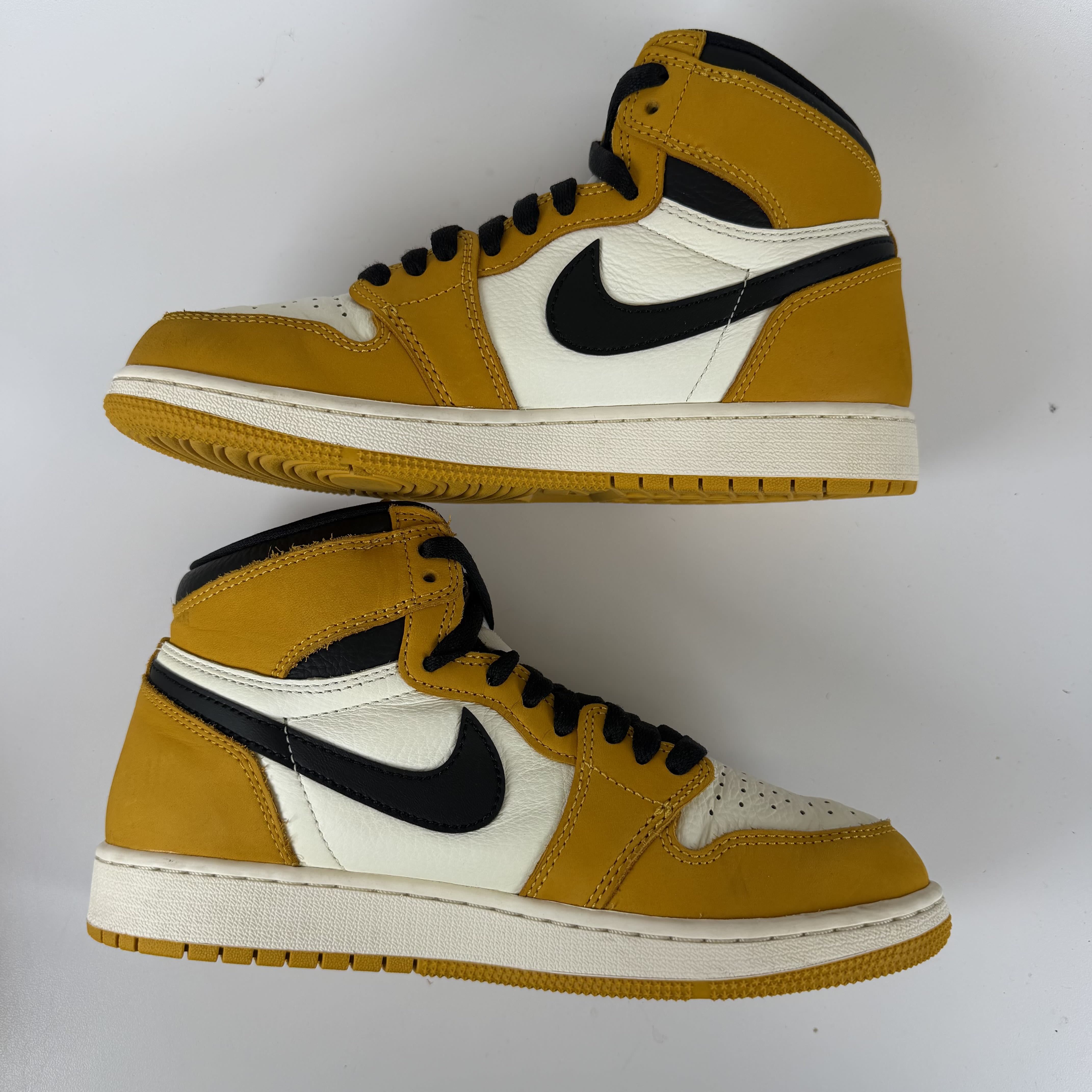 SP6319 Jordan 1 Retro High OG Yellow Ochre (GS)