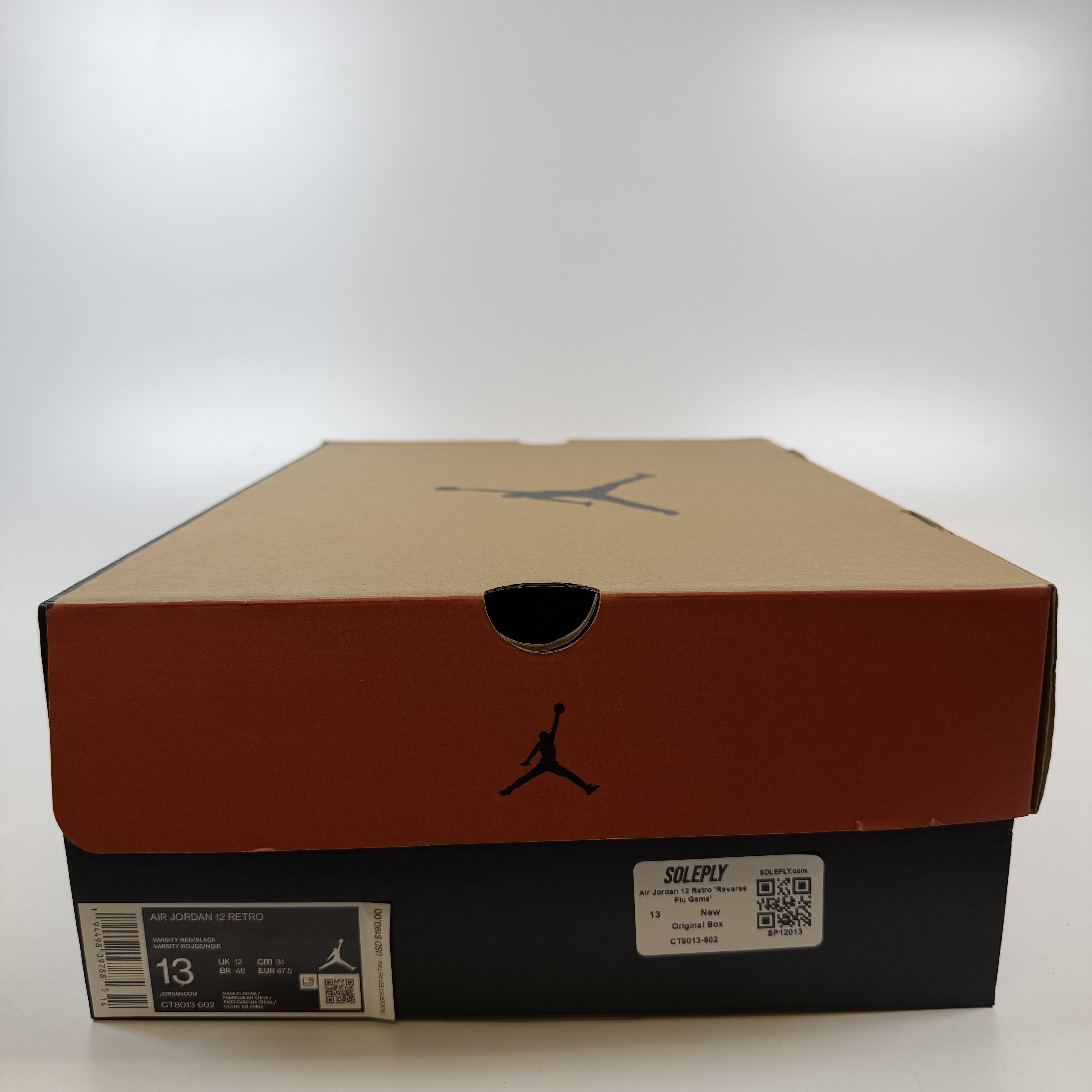 SP12013 Air Jordan 12 Retro 'Reverse Flu Game'