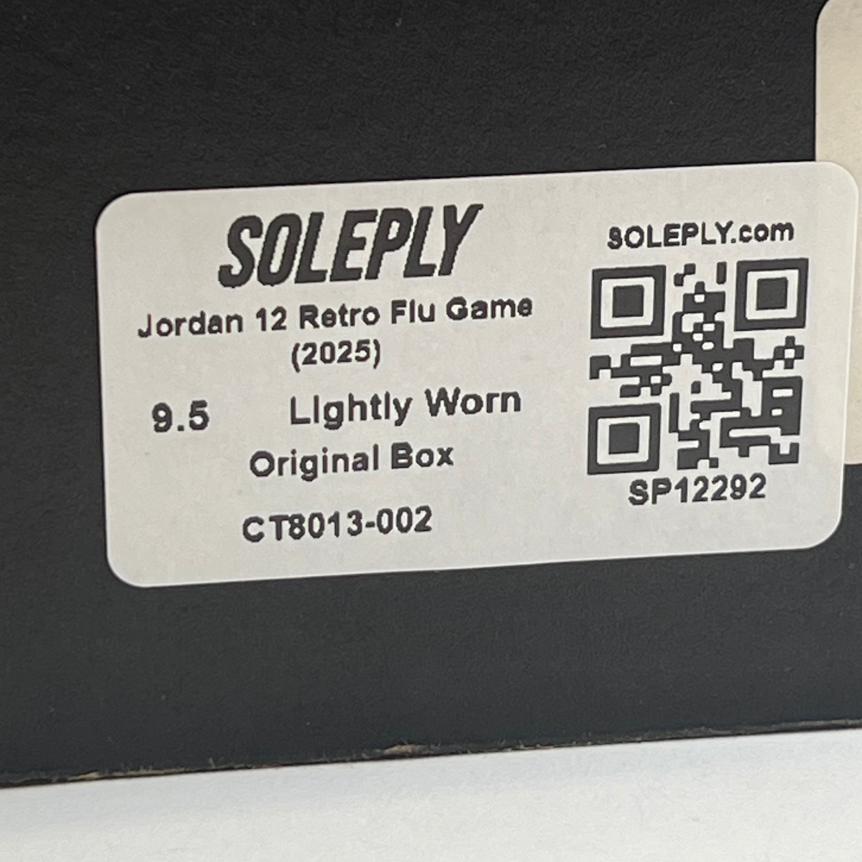 [SP12292] Jordan 12 Retro Flu Game (2025)