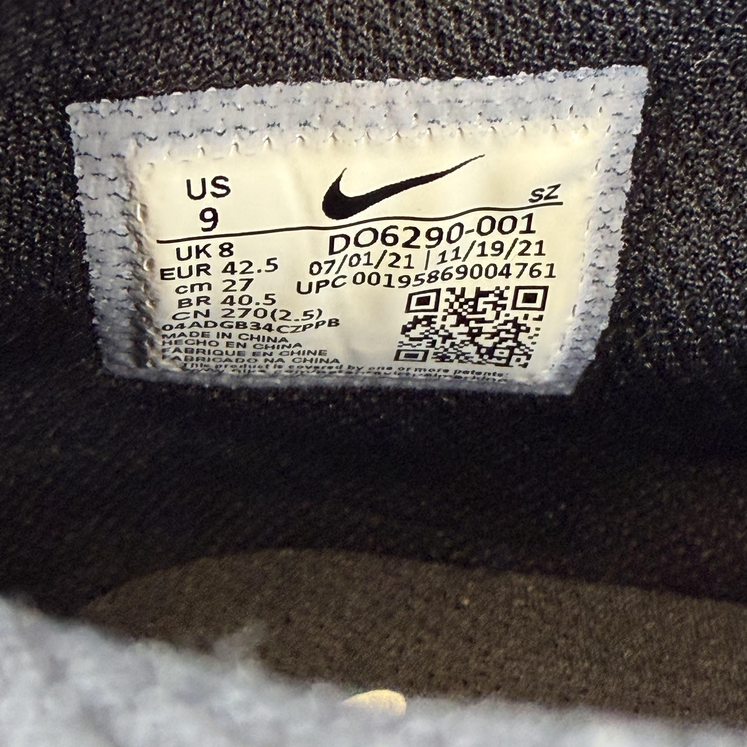 SP5716 Nike Air Force 1 Mid Off-White Black