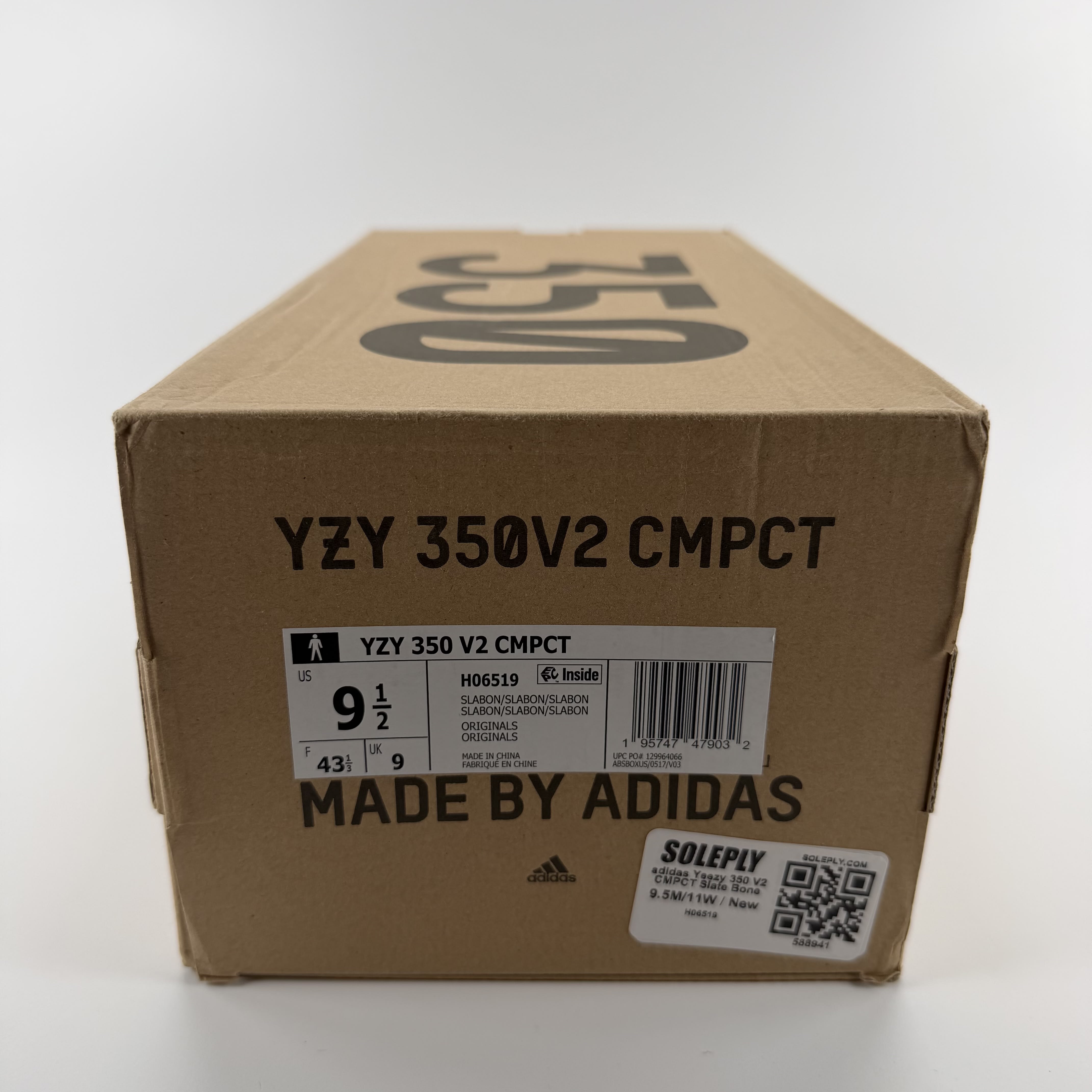 588941 adidas Yeezy 350 V2 CMPCT Slate Bone