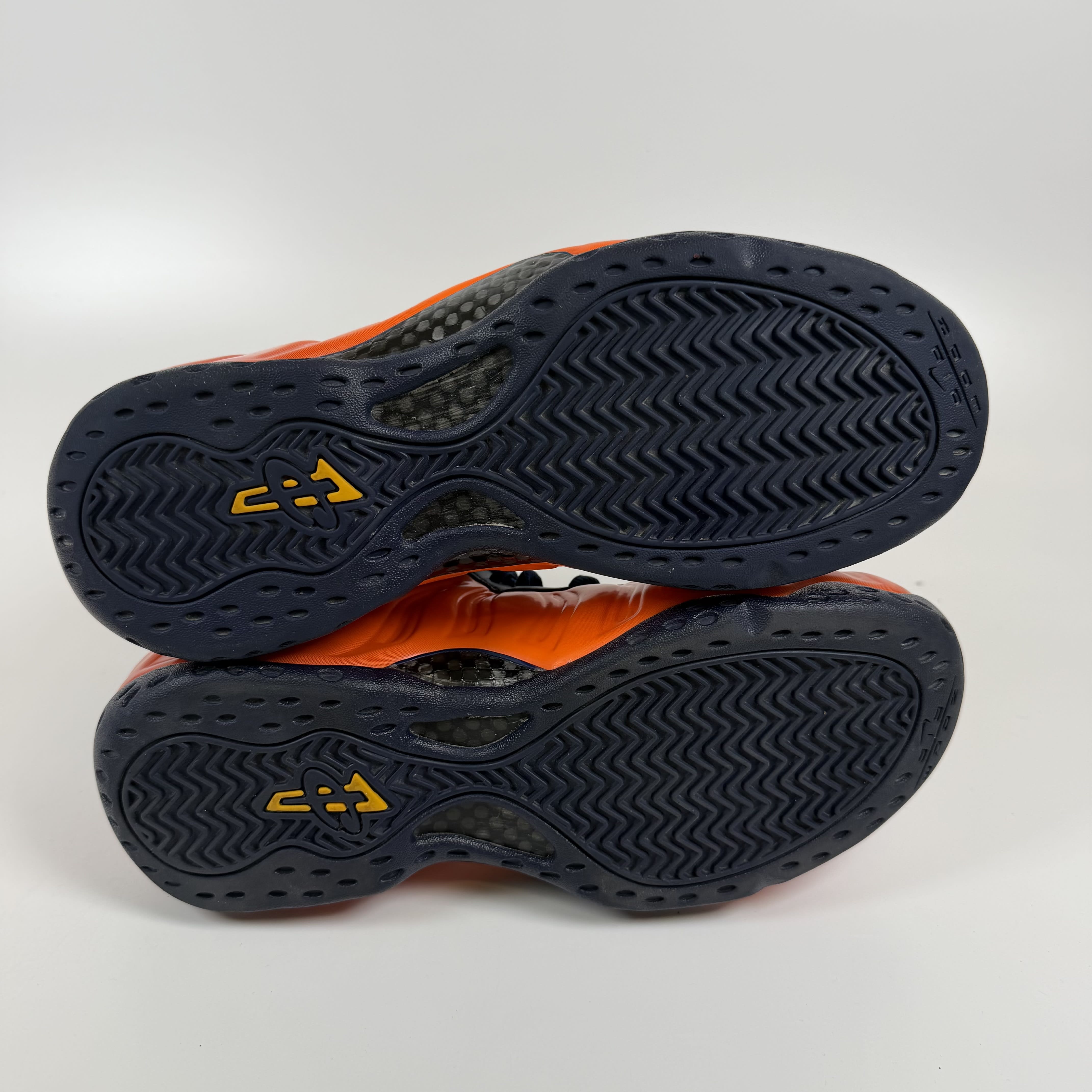 792132 Nike Air Foamposite One Blue Void Rugged Orange