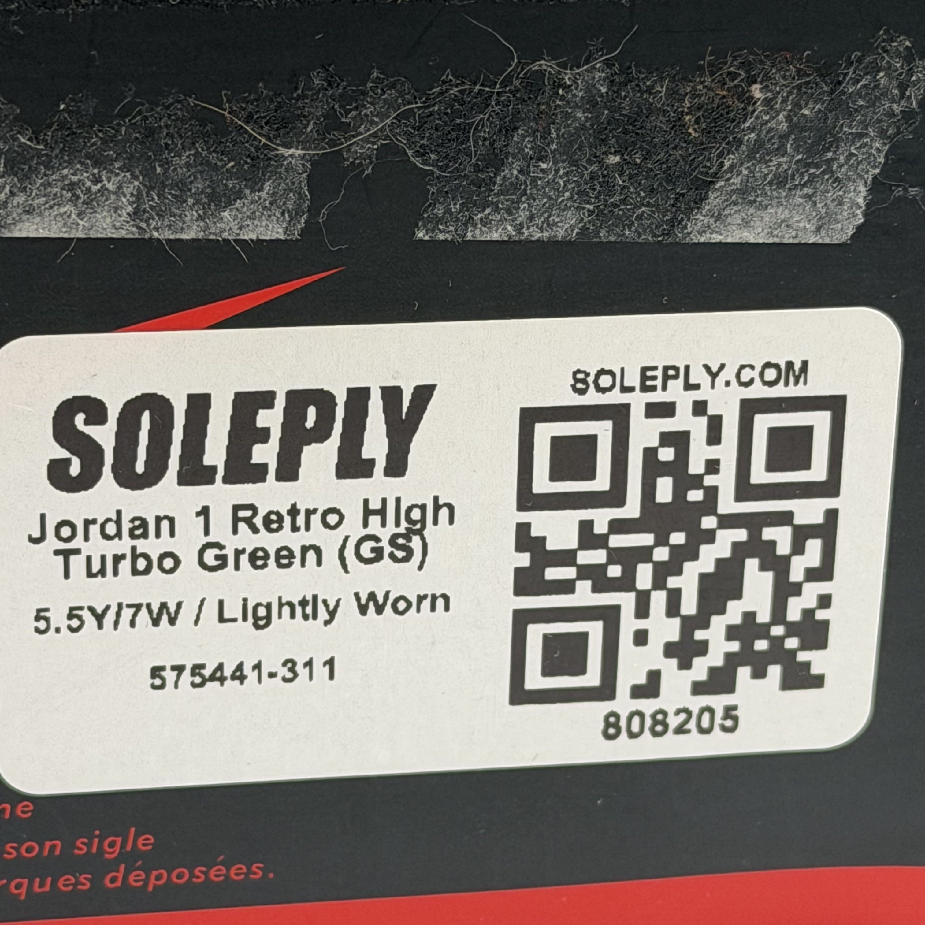 808205 Jordan 1 Retro High Turbo Green (GS)