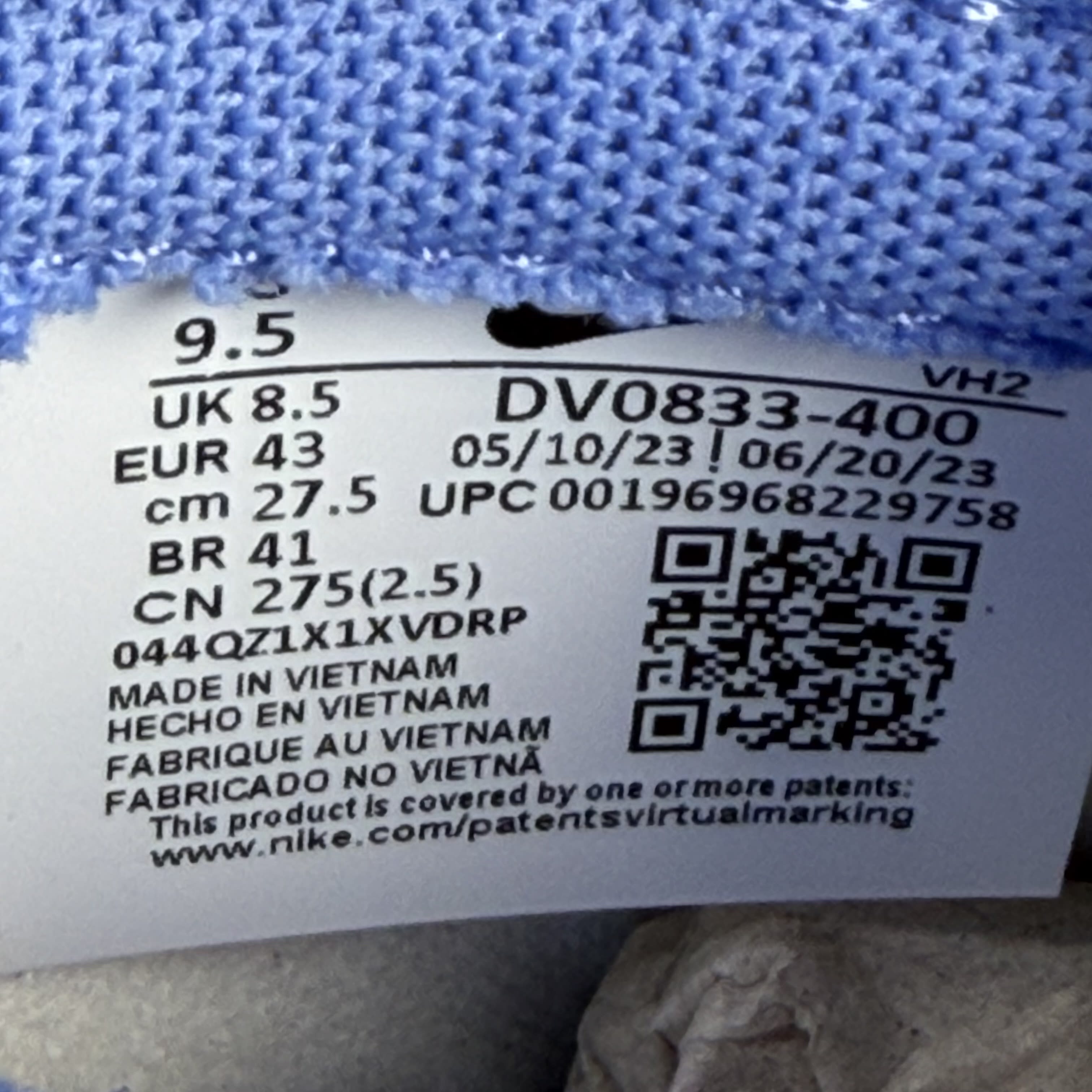272477 Nike Dunk Low Polar Blue