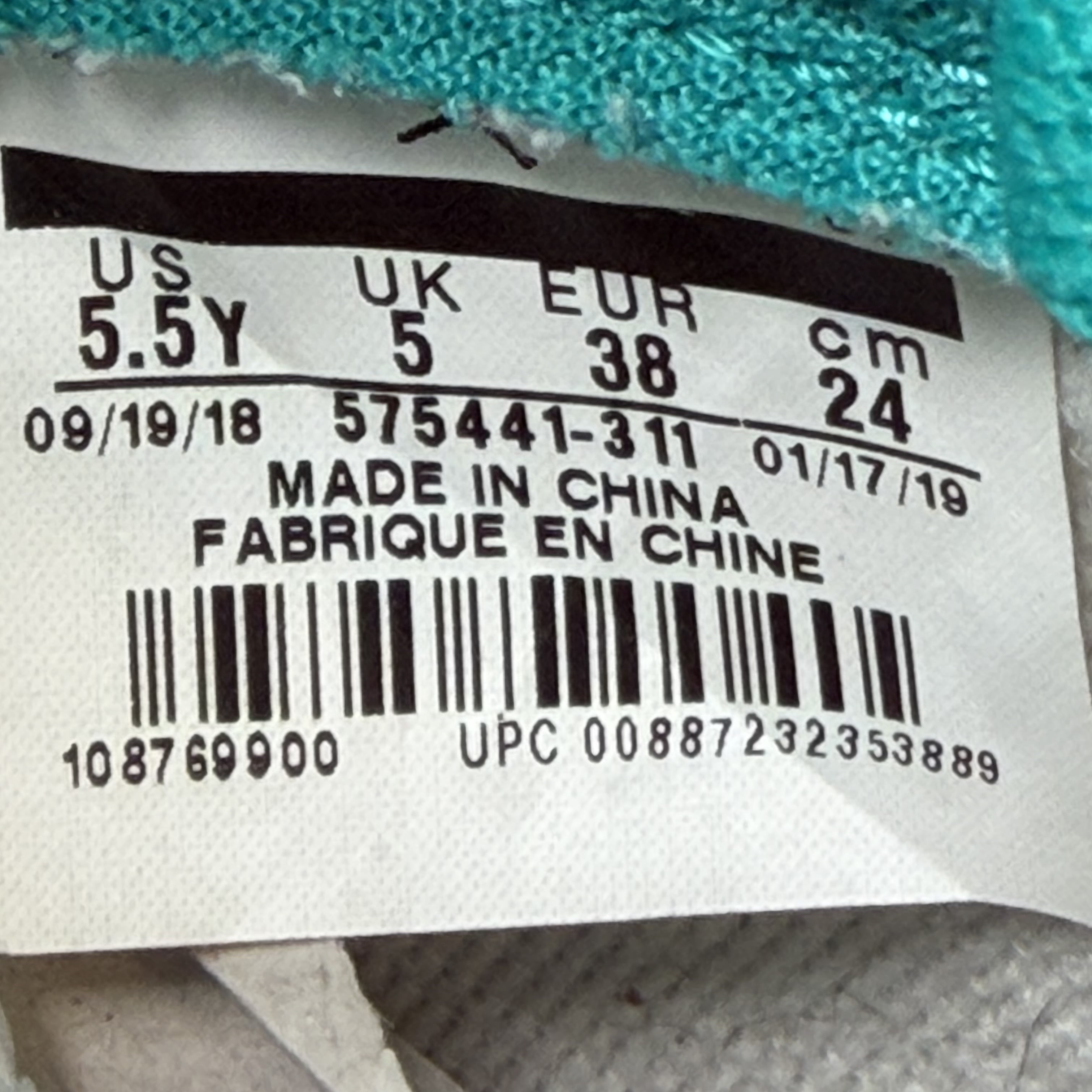 808205 Jordan 1 Retro High Turbo Green (GS)