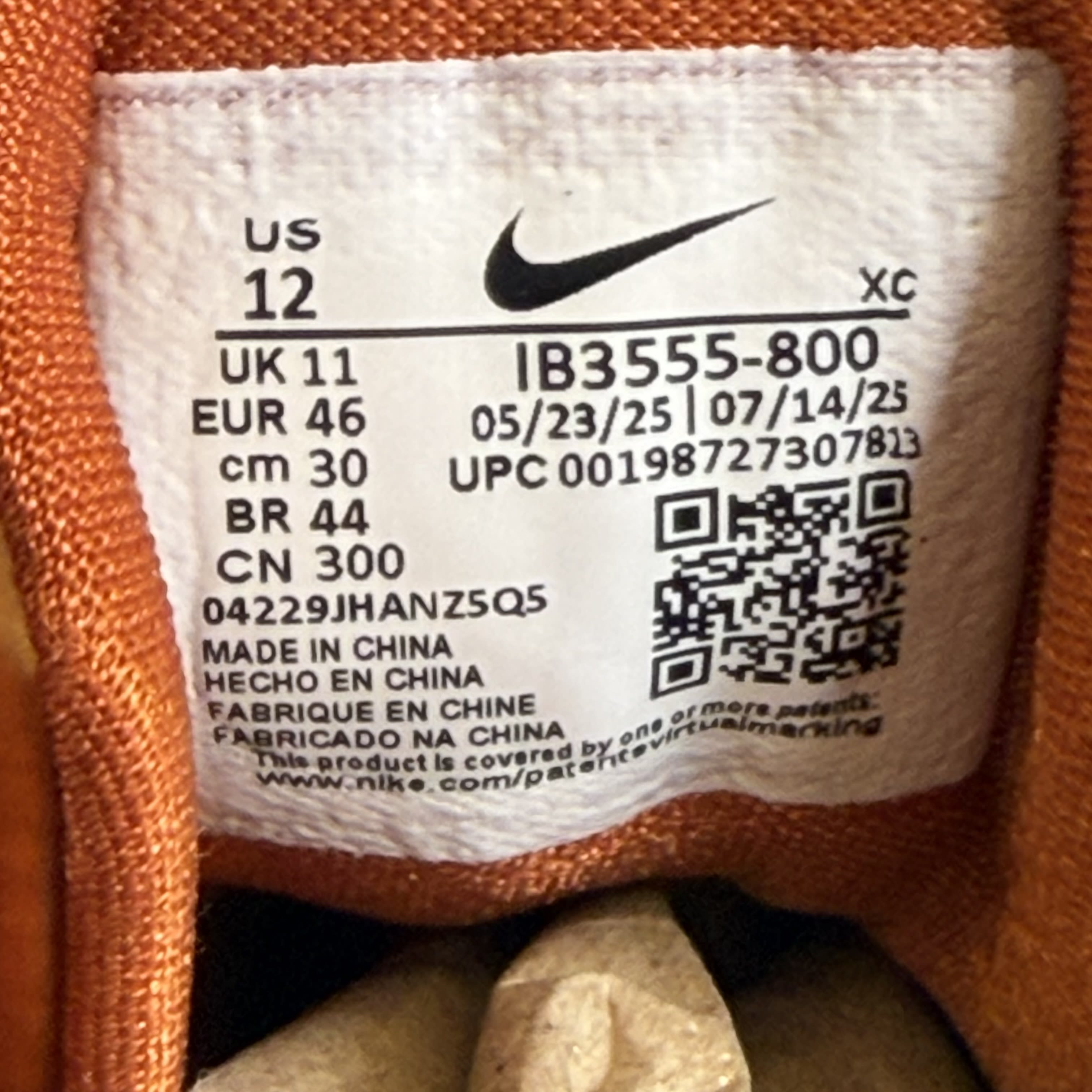 SP6781 Nike KD 4 Texas Longhorns (2025)