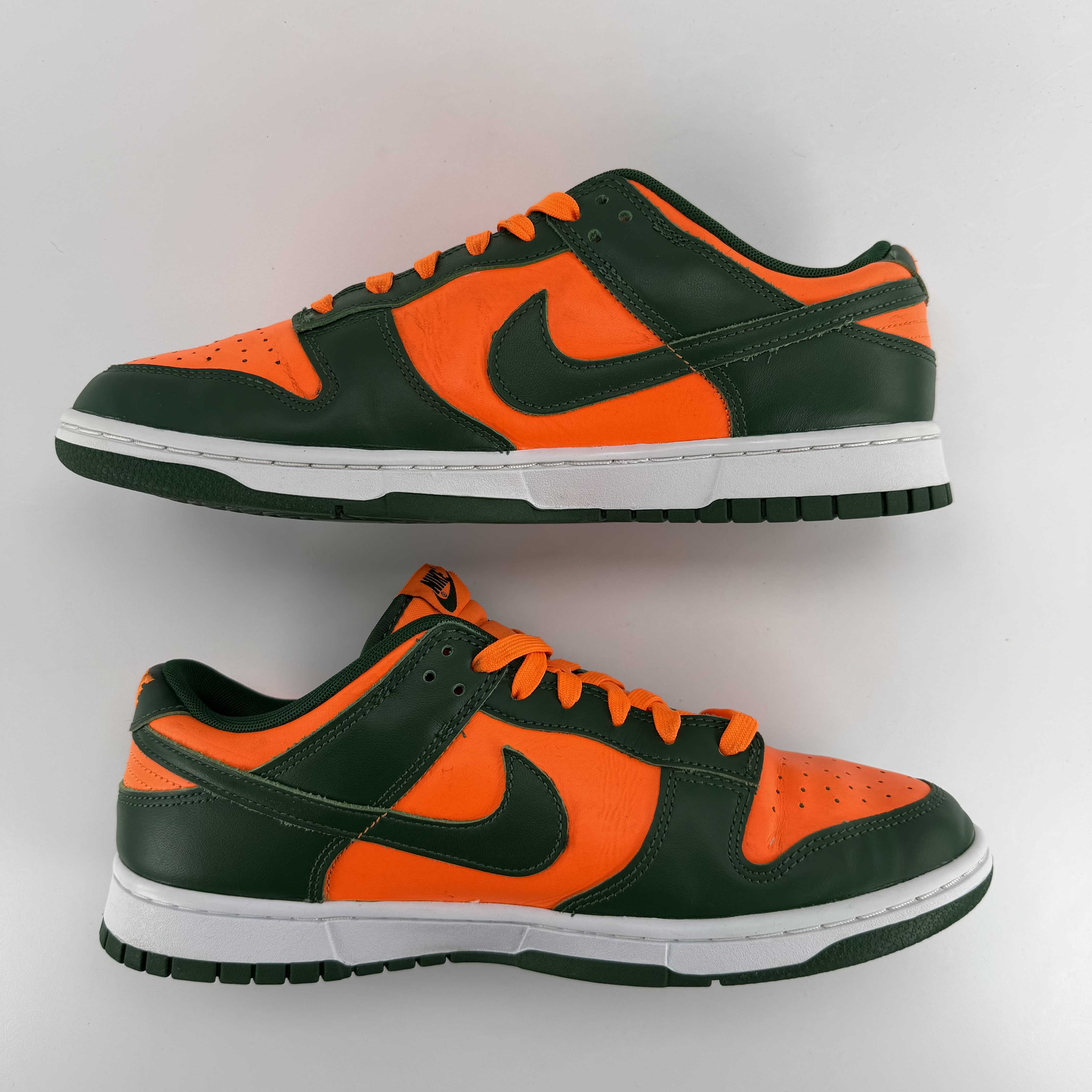 384887 Nike Dunk Low Retro Miami Hurricanes