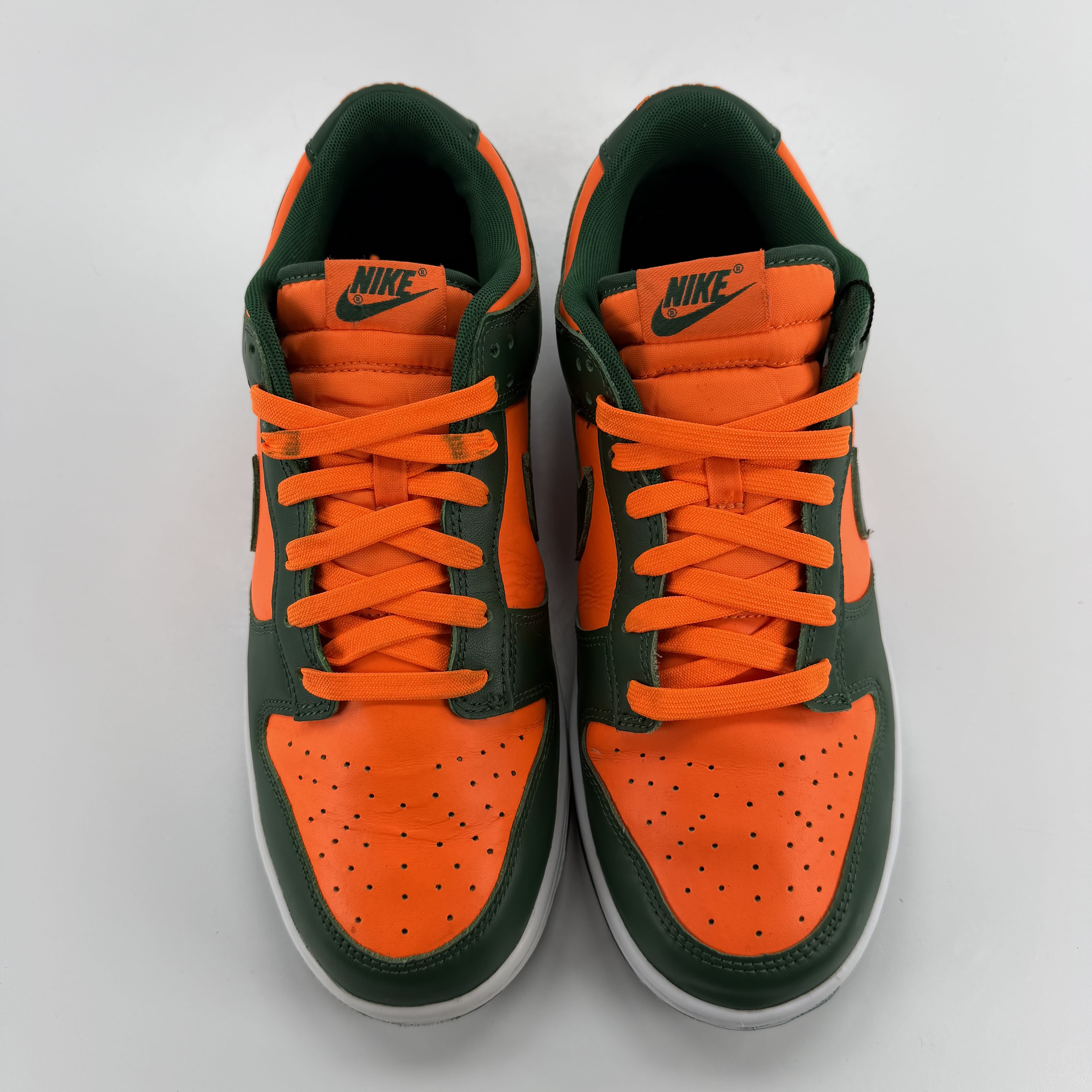 384887 Nike Dunk Low Retro Miami Hurricanes