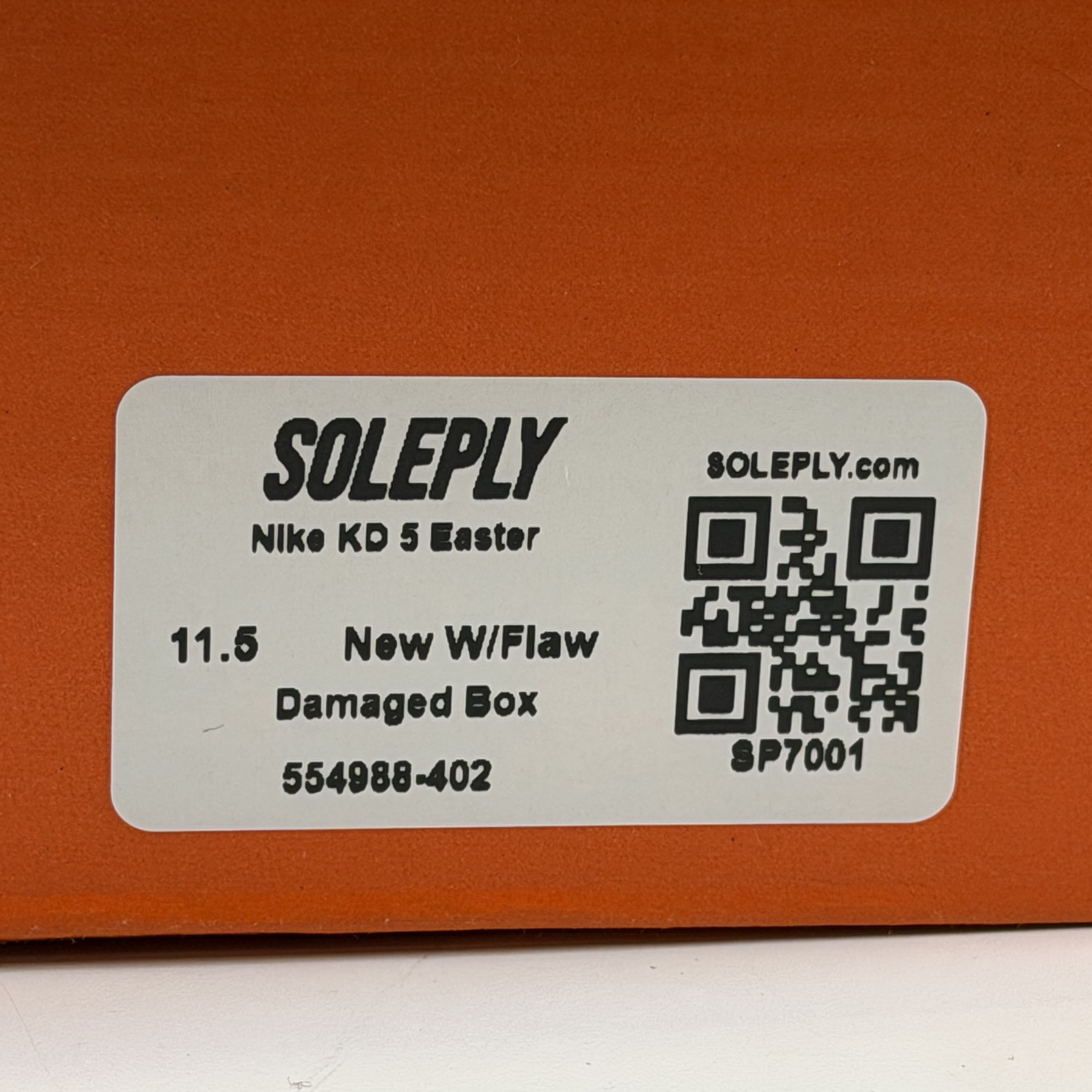SP7001 Nike KD 5 Easter