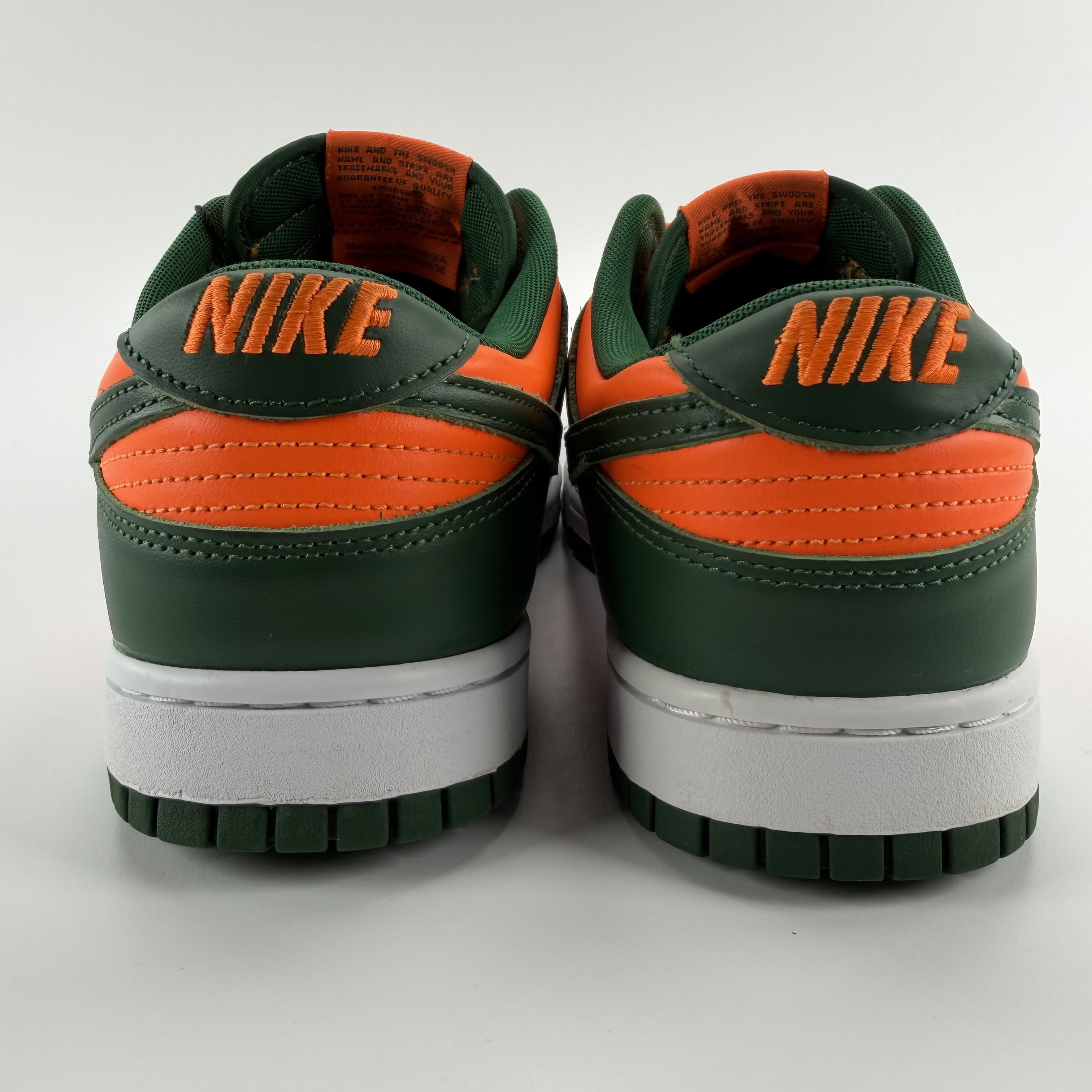 384887 Nike Dunk Low Retro Miami Hurricanes