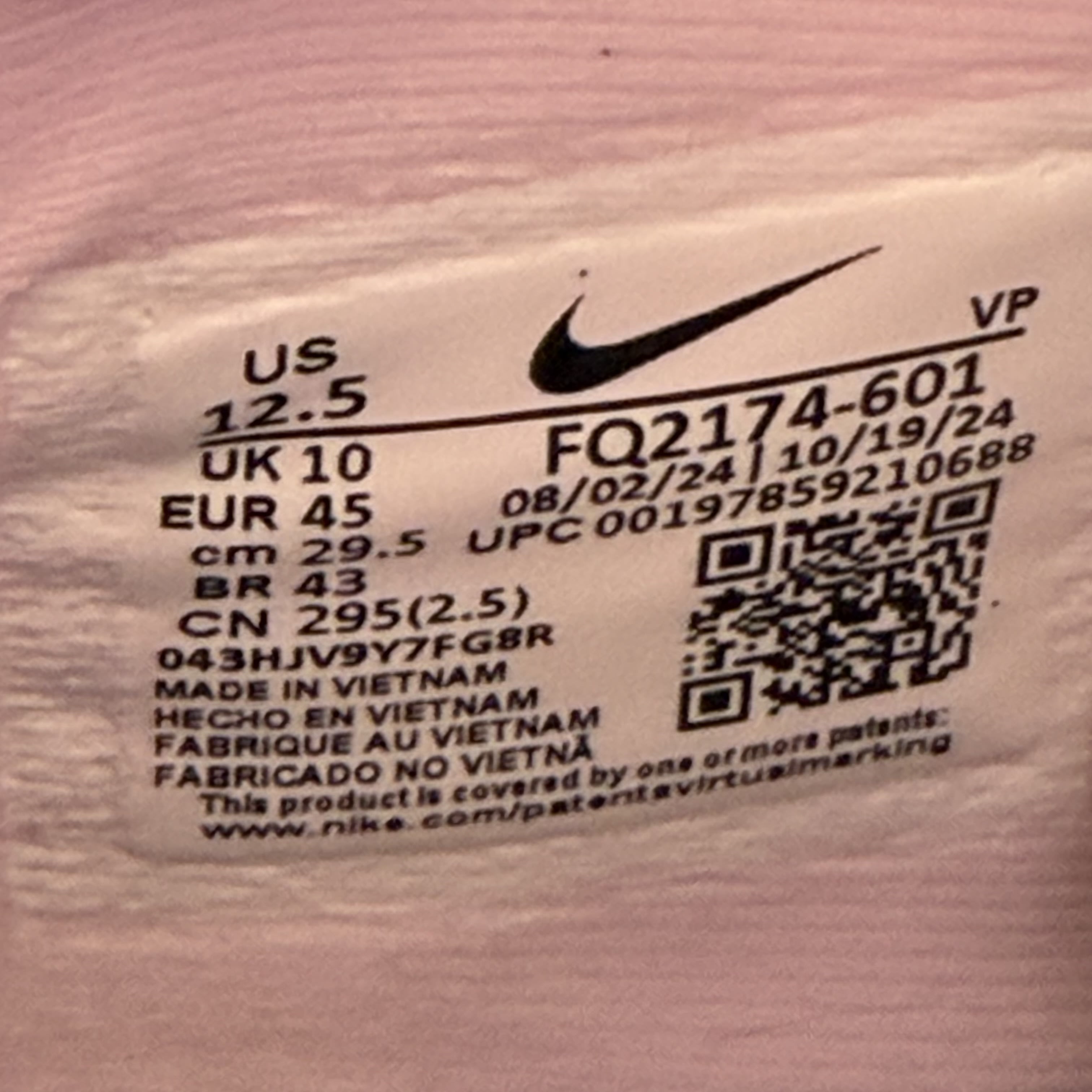 SP2872 Nike Sabrina 2 Pink Foam (Women's)