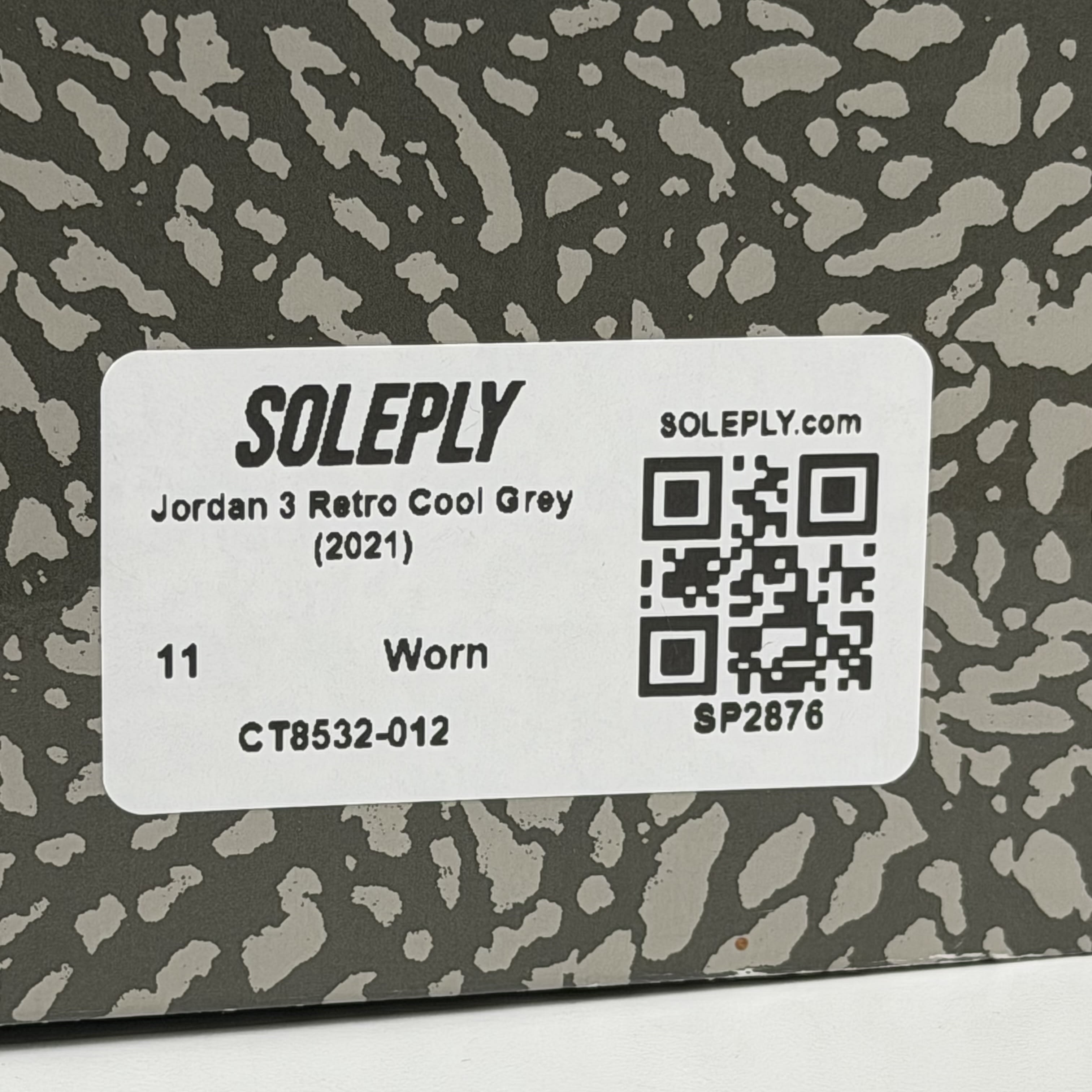 [SP2876] Jordan 3 Retro Cool Grey (2021)