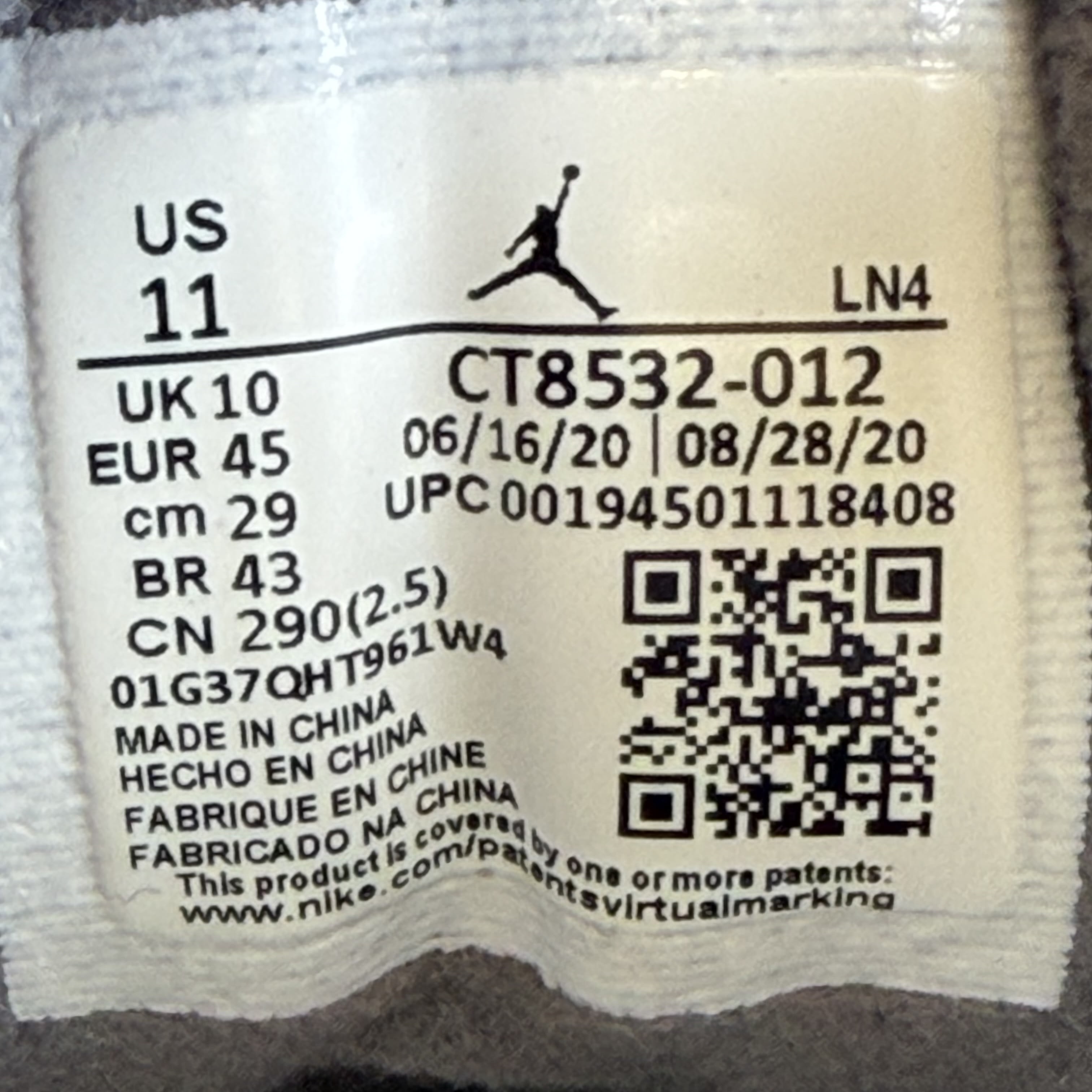 [SP2876] Jordan 3 Retro Cool Grey (2021)