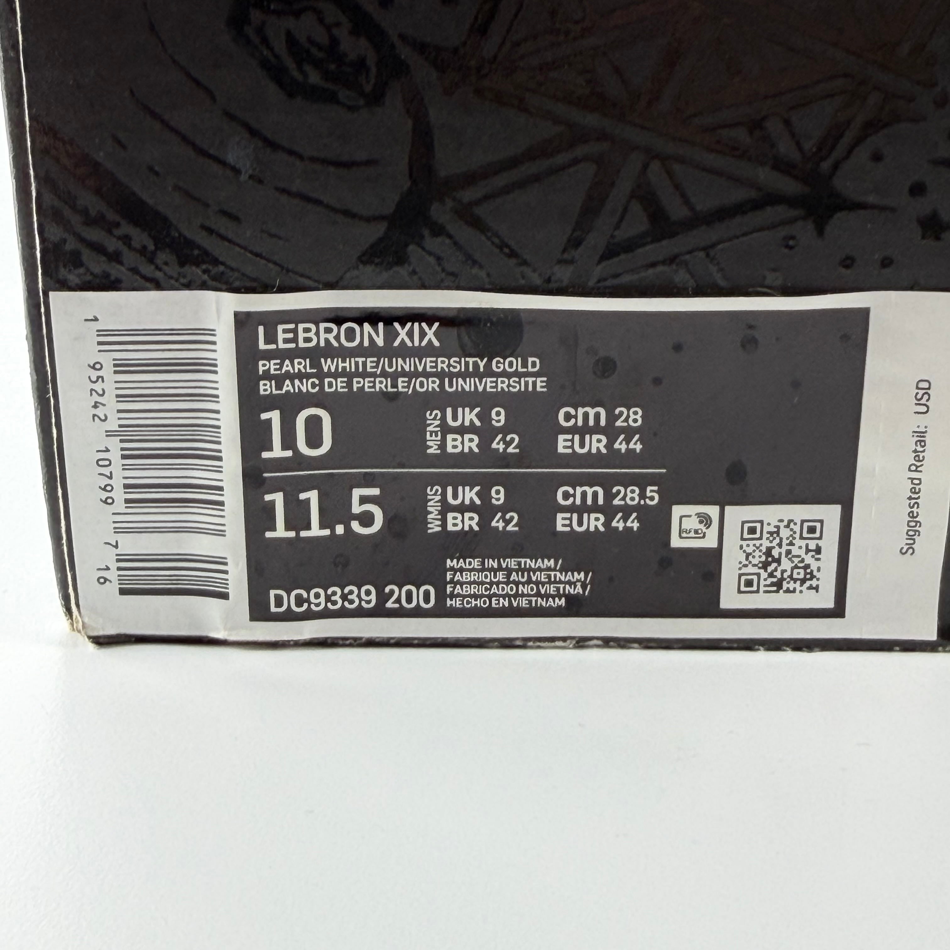 469395 Nike LeBron 19 Minneapolis Lakers