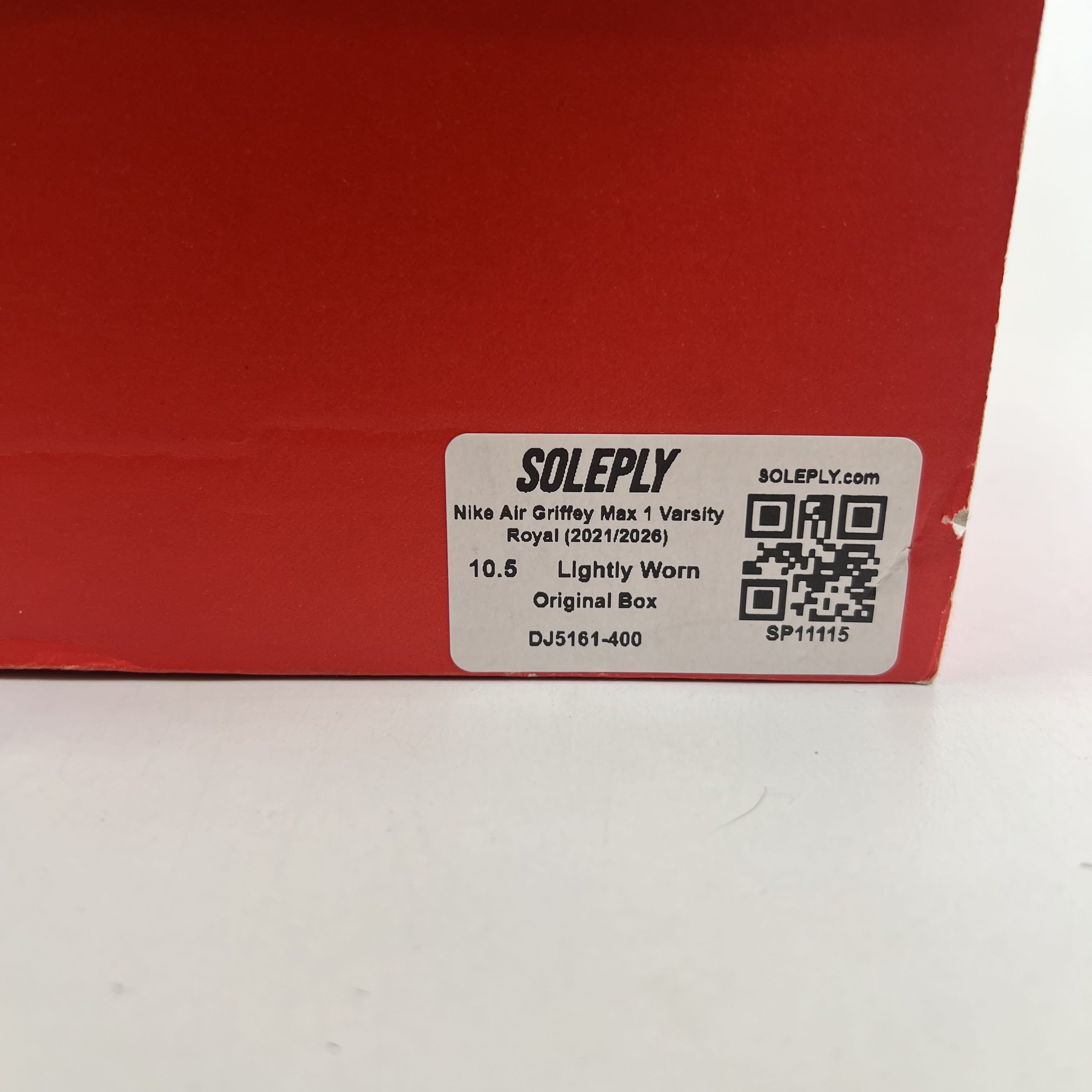 [SP11115] Nike Air Griffey Max 1 Varsity Royal (2021/2026)