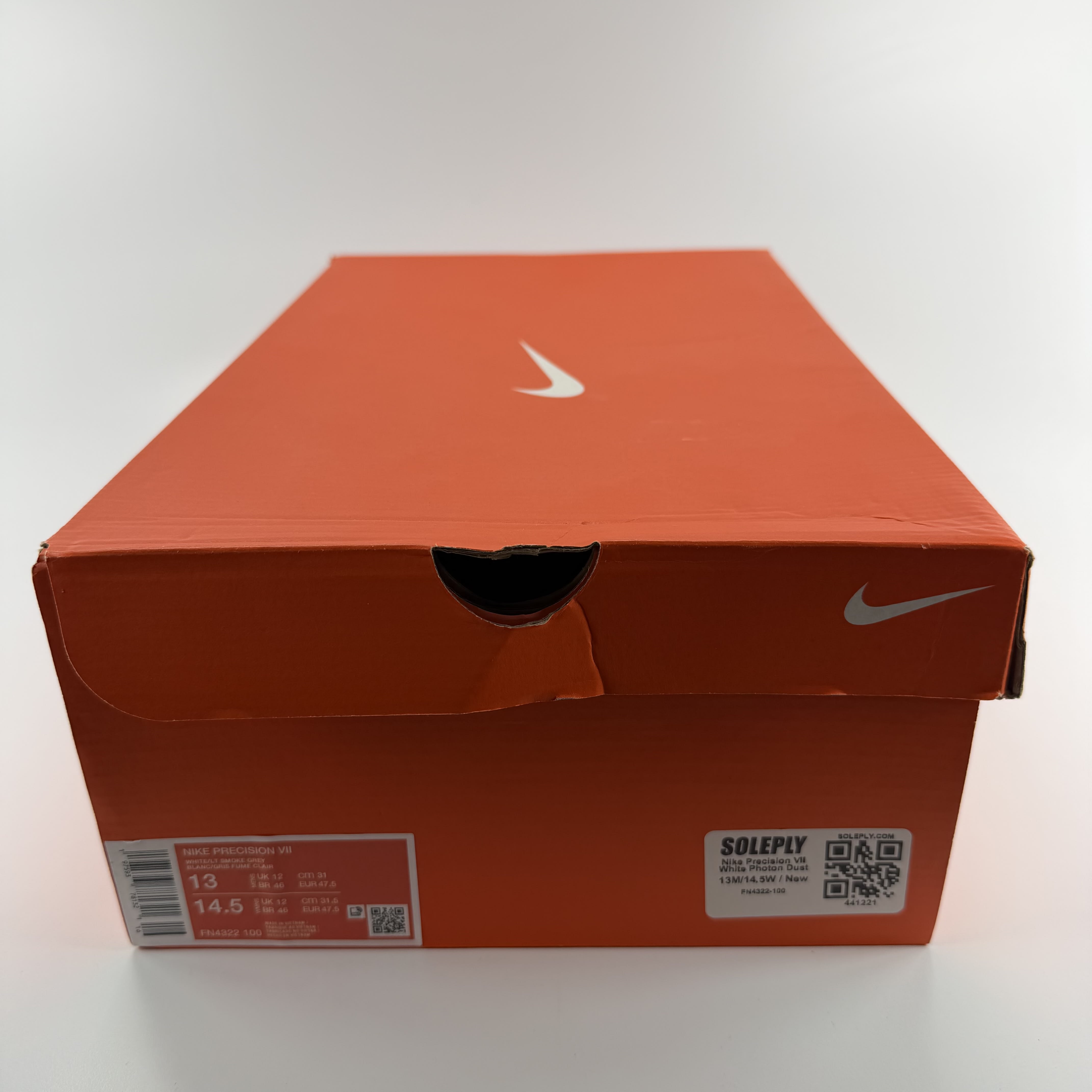 441221 Nike Precision VII White Photon Dust