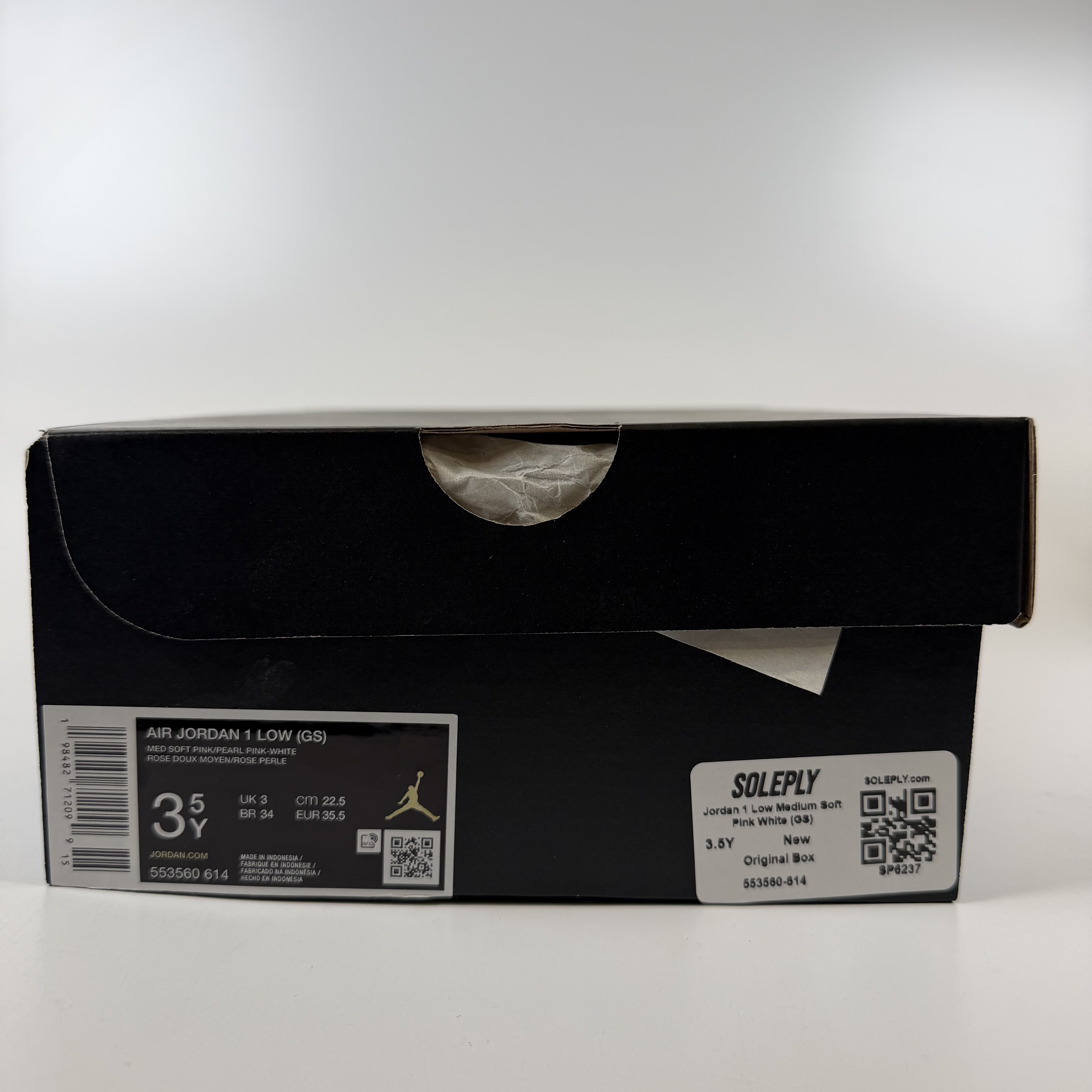 SP6237 Jordan 1 Low Medium Soft Pink White (GS)