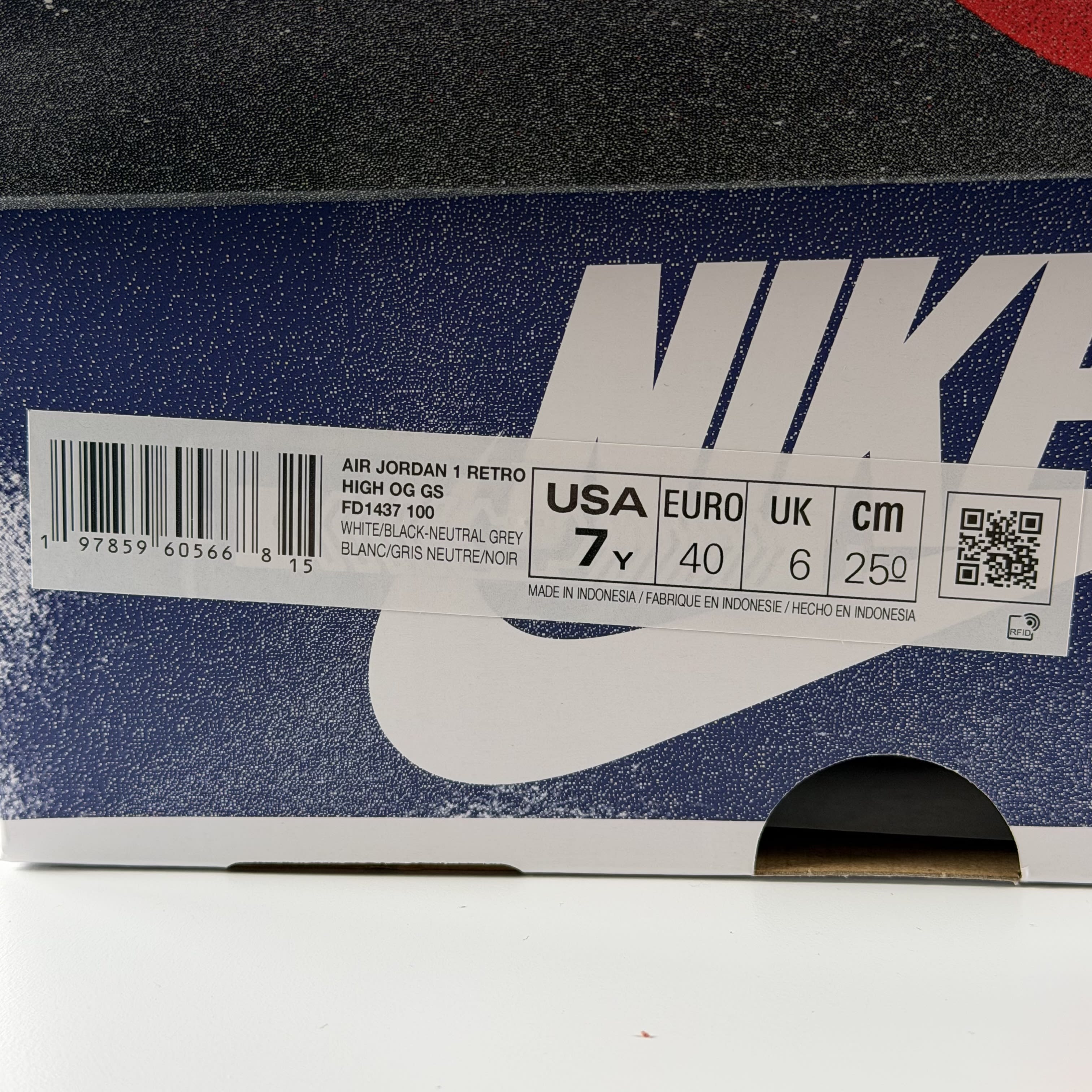 788620 Jordan 1 Retro High OG Rare Air (GS)