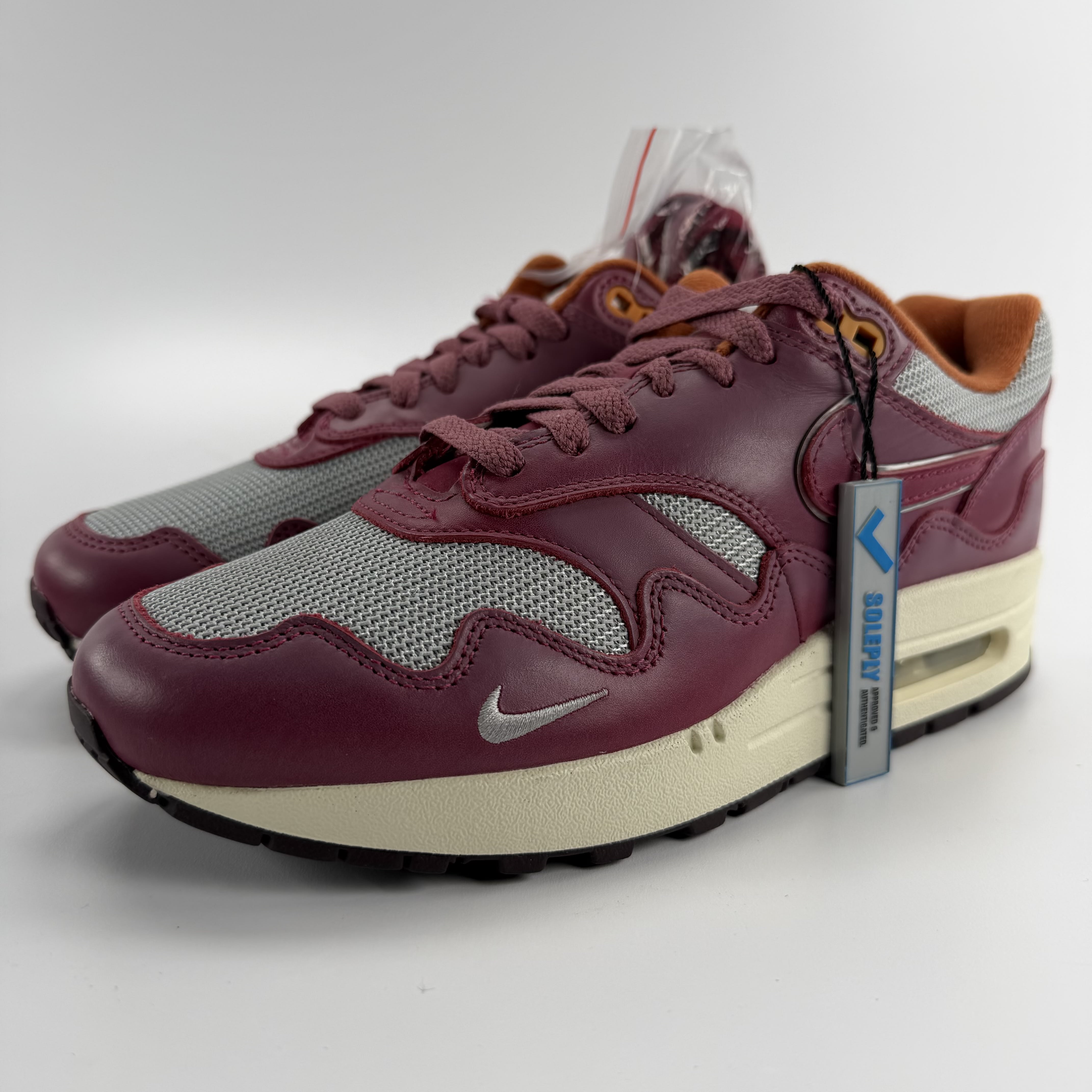 282773 Patta x Air Max 1 'Rush Maroon'