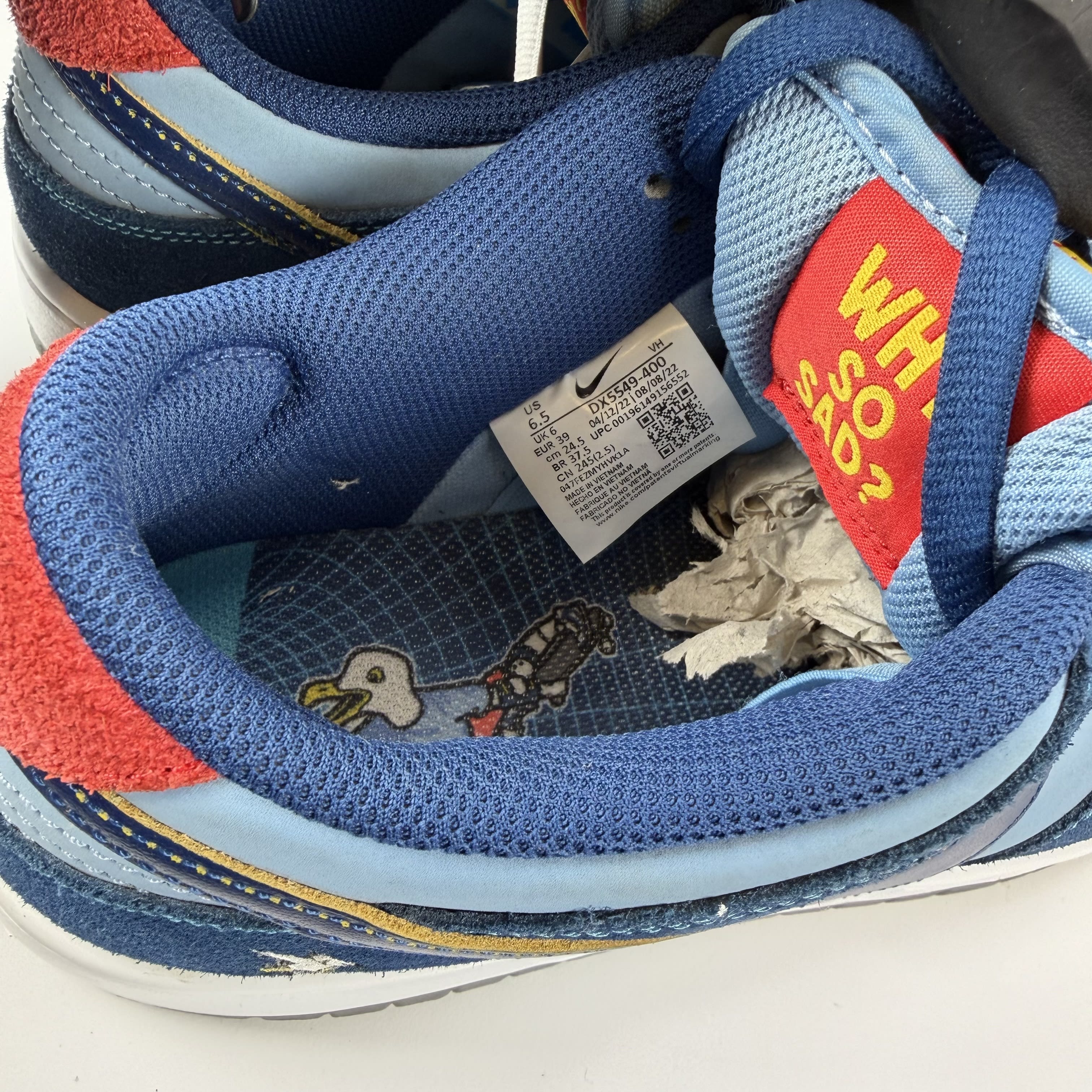 SP168 Nike SB Dunk Low Pro Why So Sad?