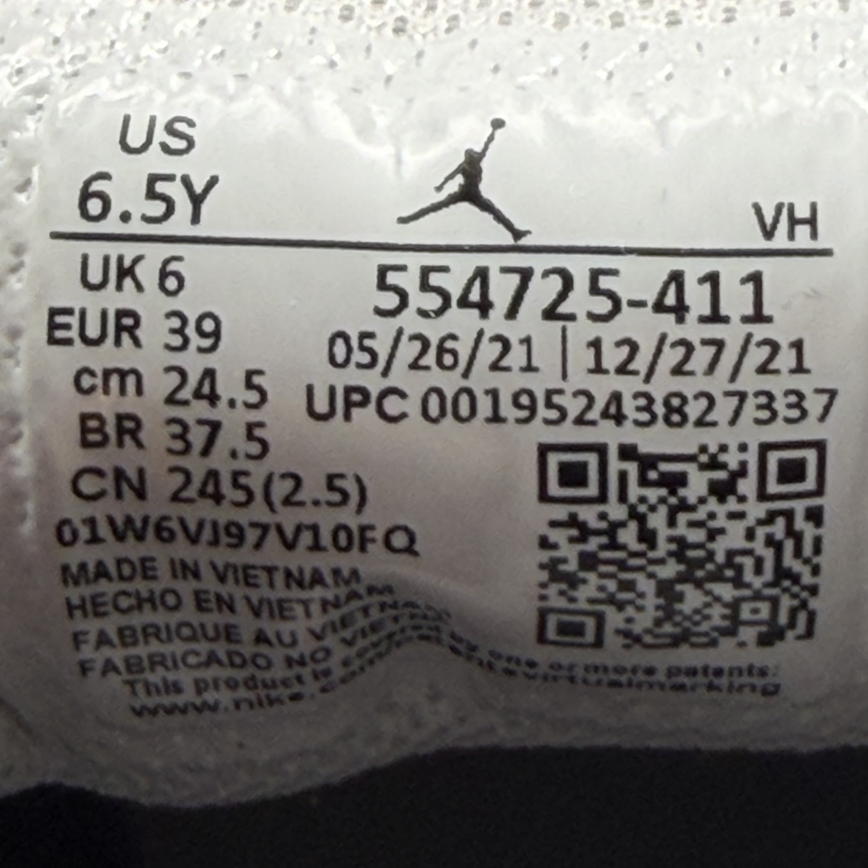 281139 Jordan 1 Mid Armory Navy (GS)
