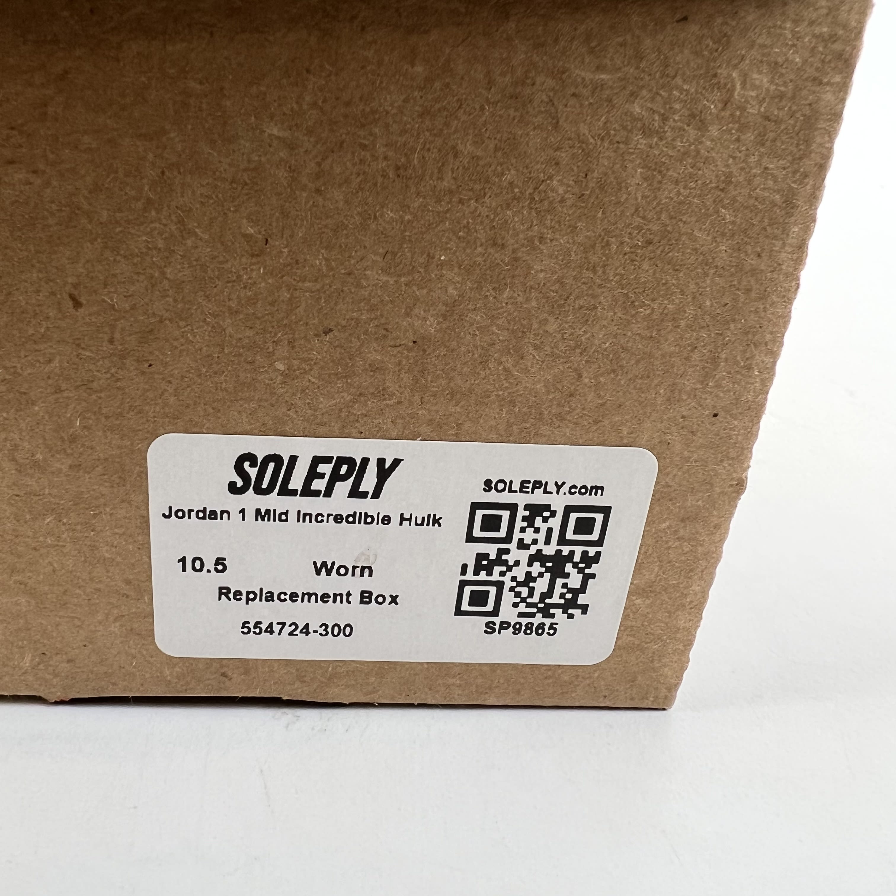 SP9865 Jordan 1 Mid Incredible Hulk