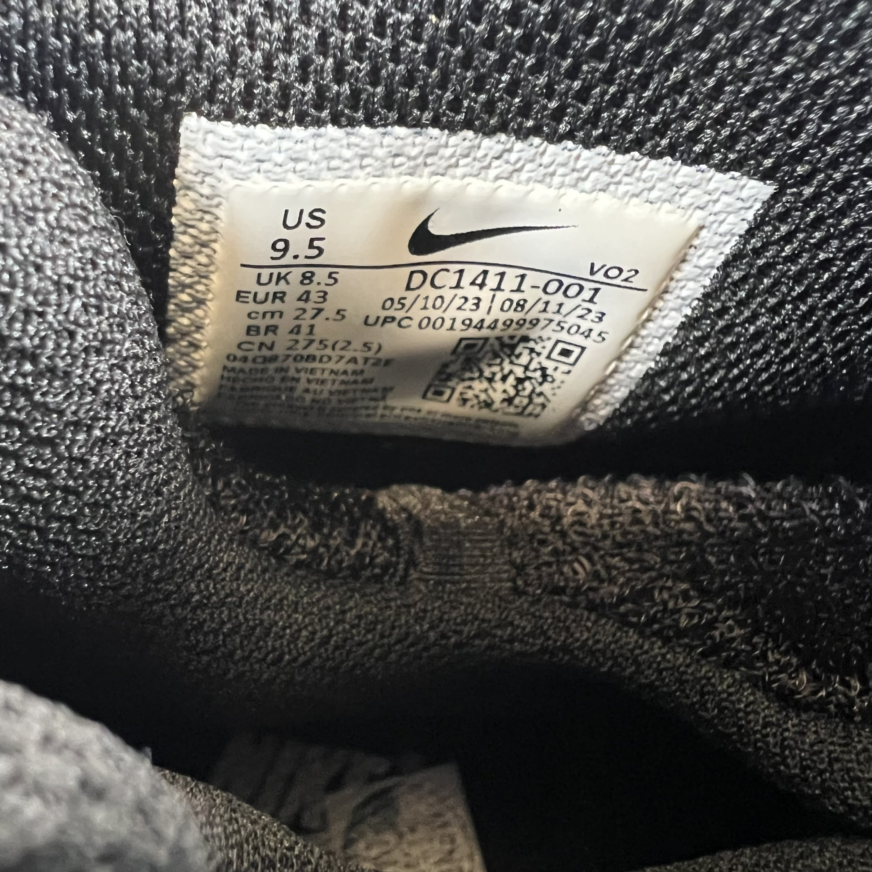 SP11316 Nike Air Max 2 CB 94 Triple Black (2020/2023)