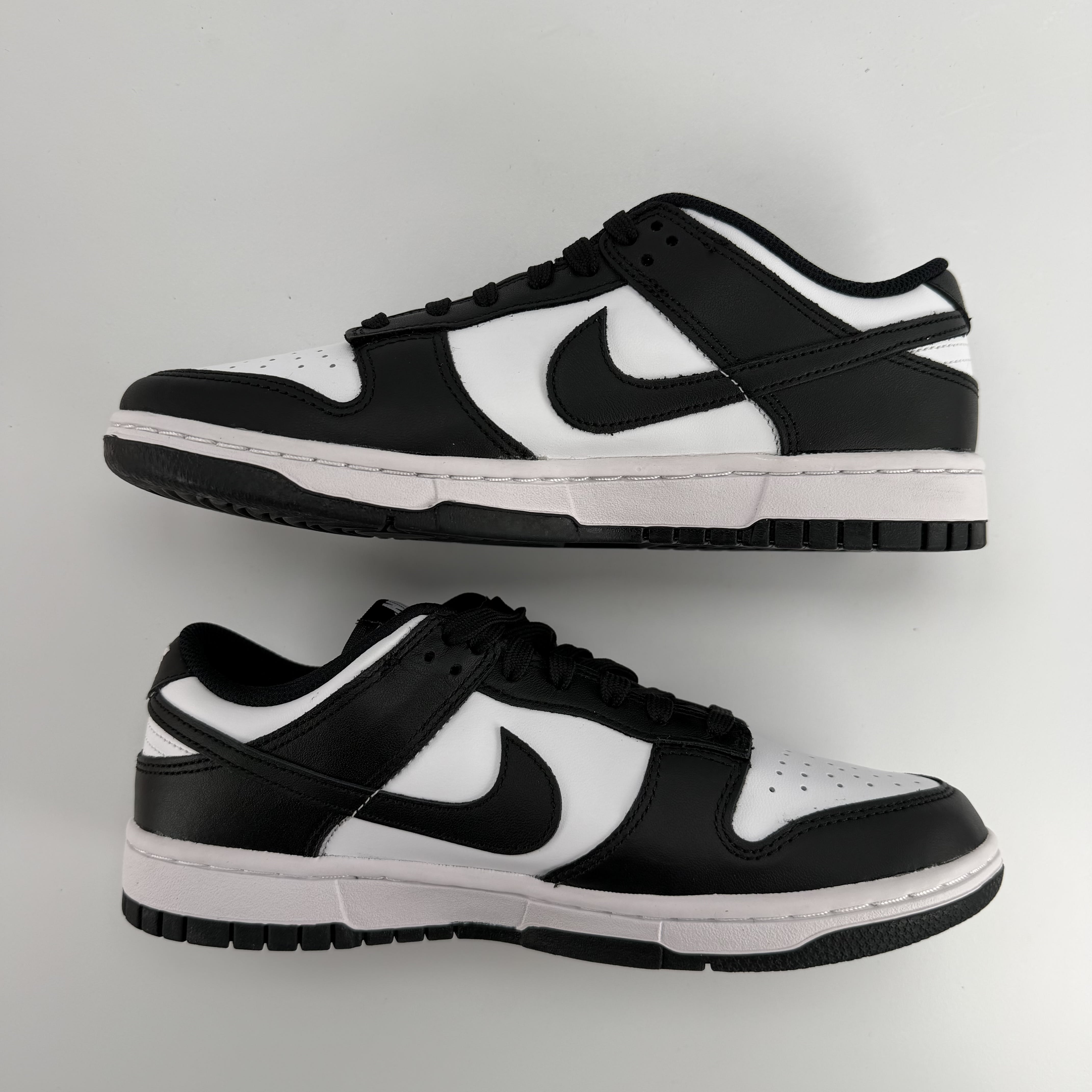 437197 Nike Dunk Low Retro White Black Panda (Women's)