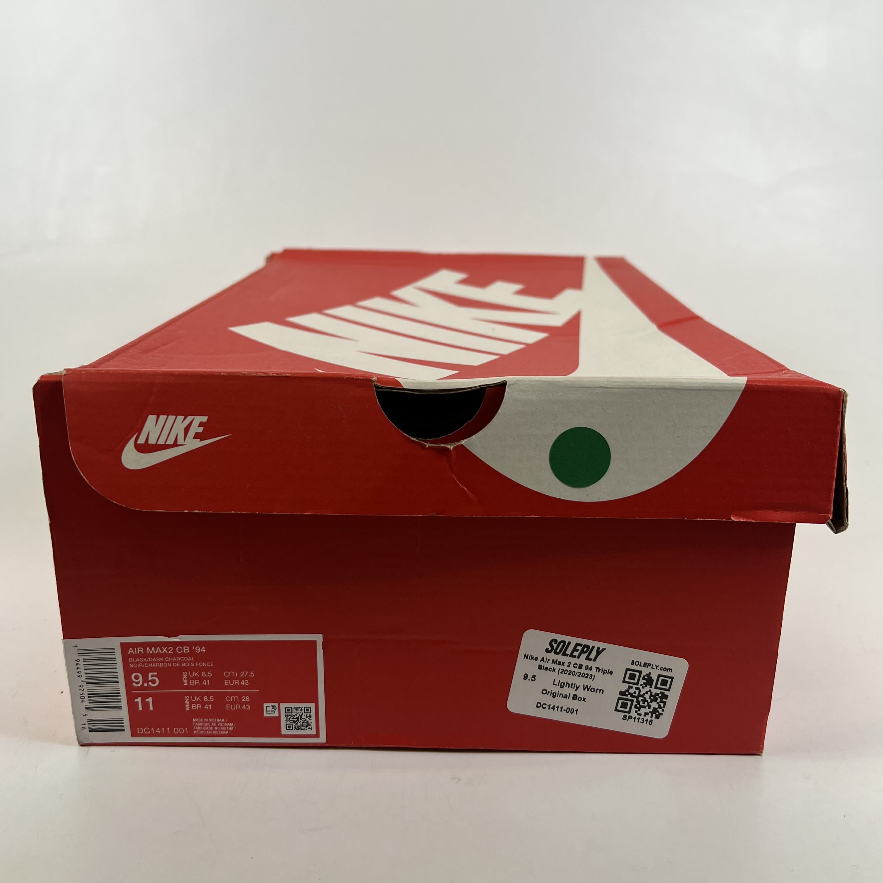 SP11316 Nike Air Max 2 CB 94 Triple Black (2020/2023)