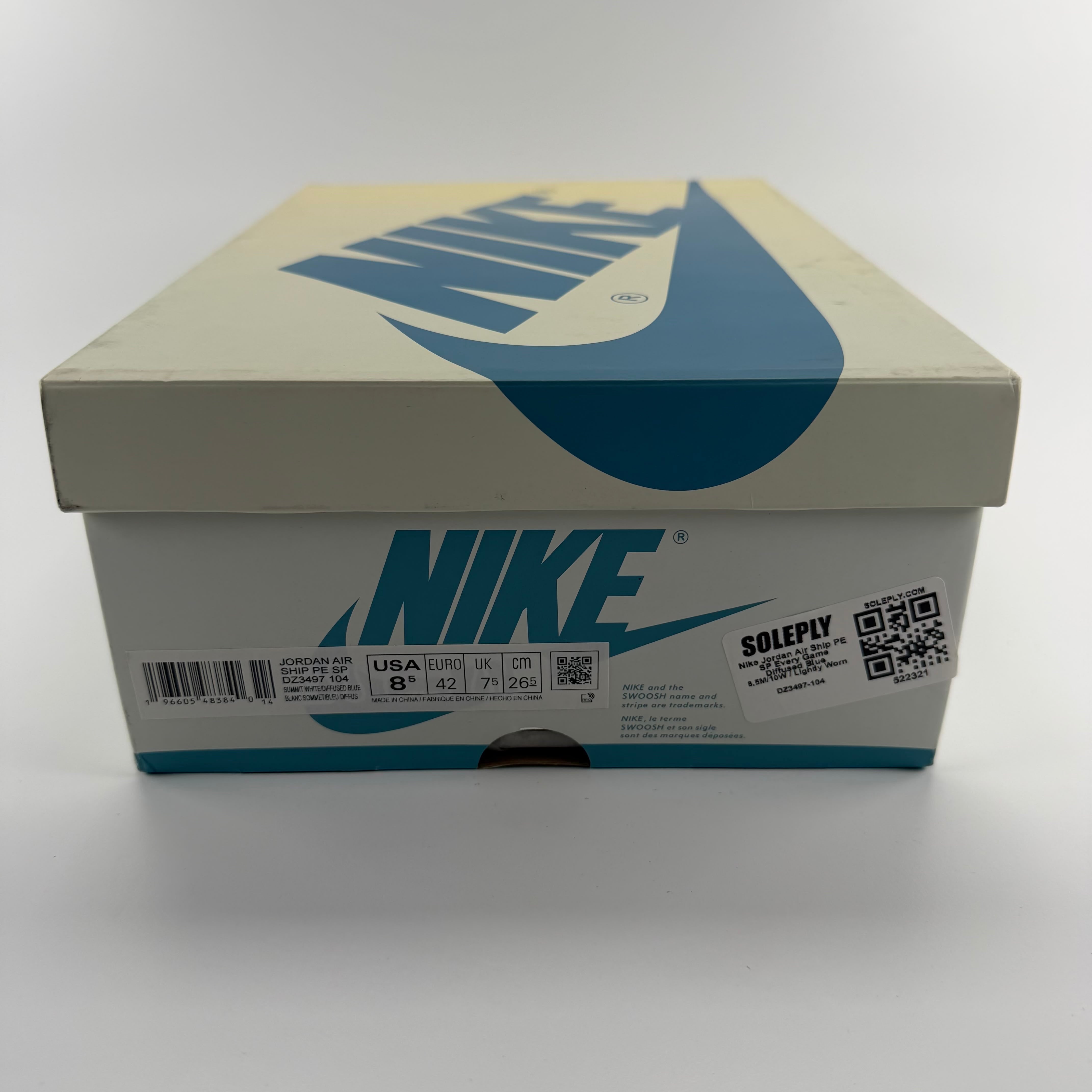 522321 Nike Jordan Air Ship PE SP Every Game Diffused Blue