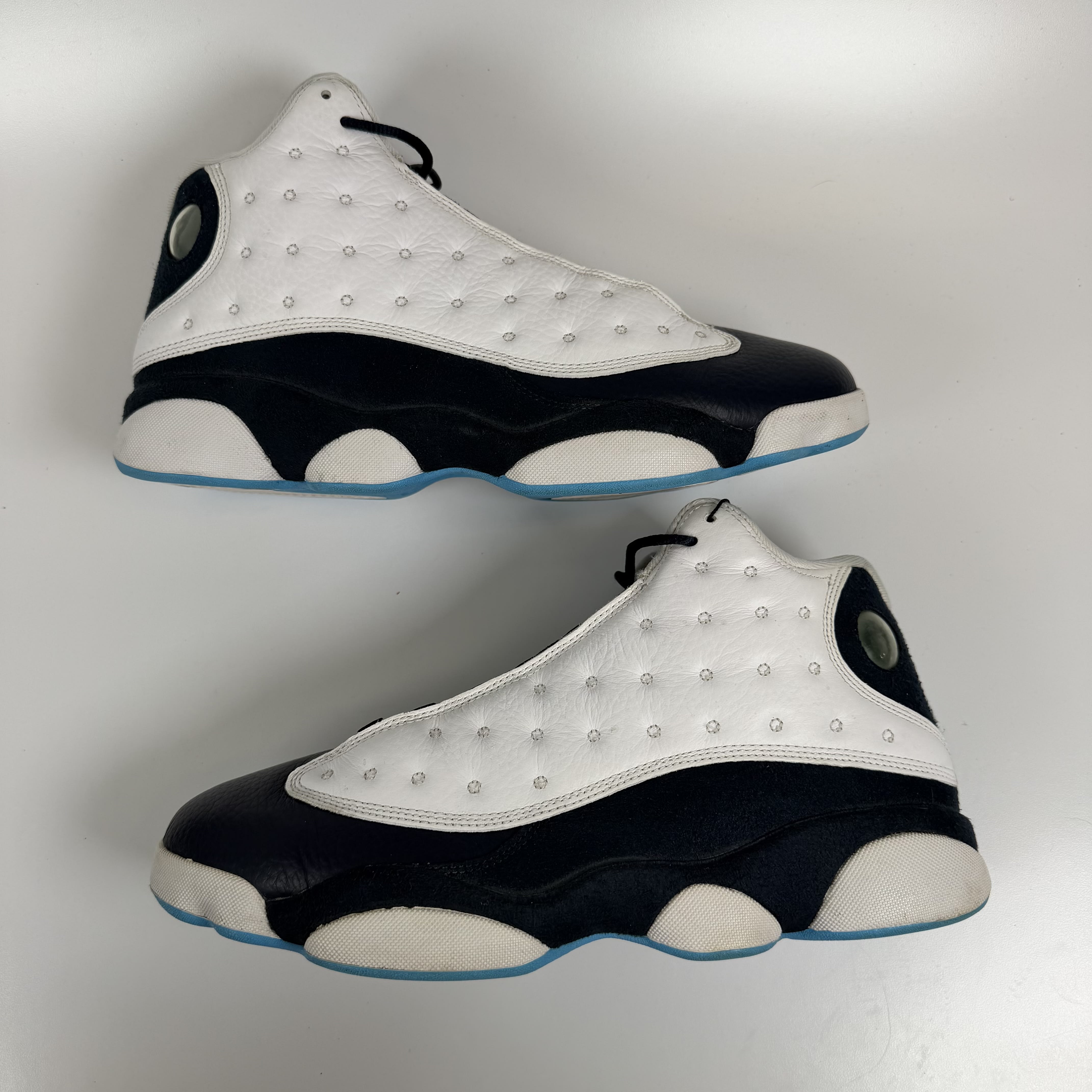 SP3475 Jordan 13 Retro Obsidian Powder Blue White