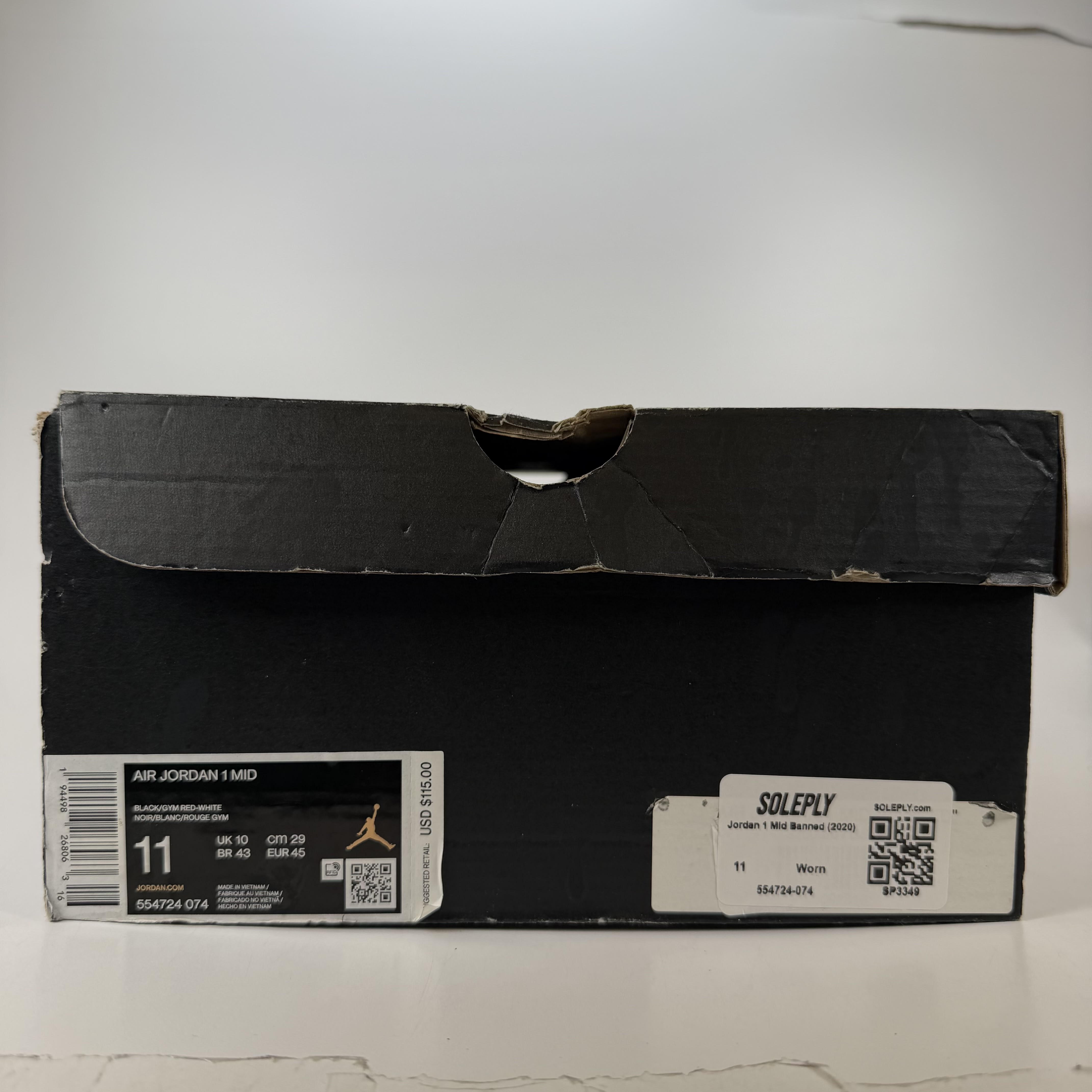 SP3349 Jordan 1 Mid Banned (2020)
